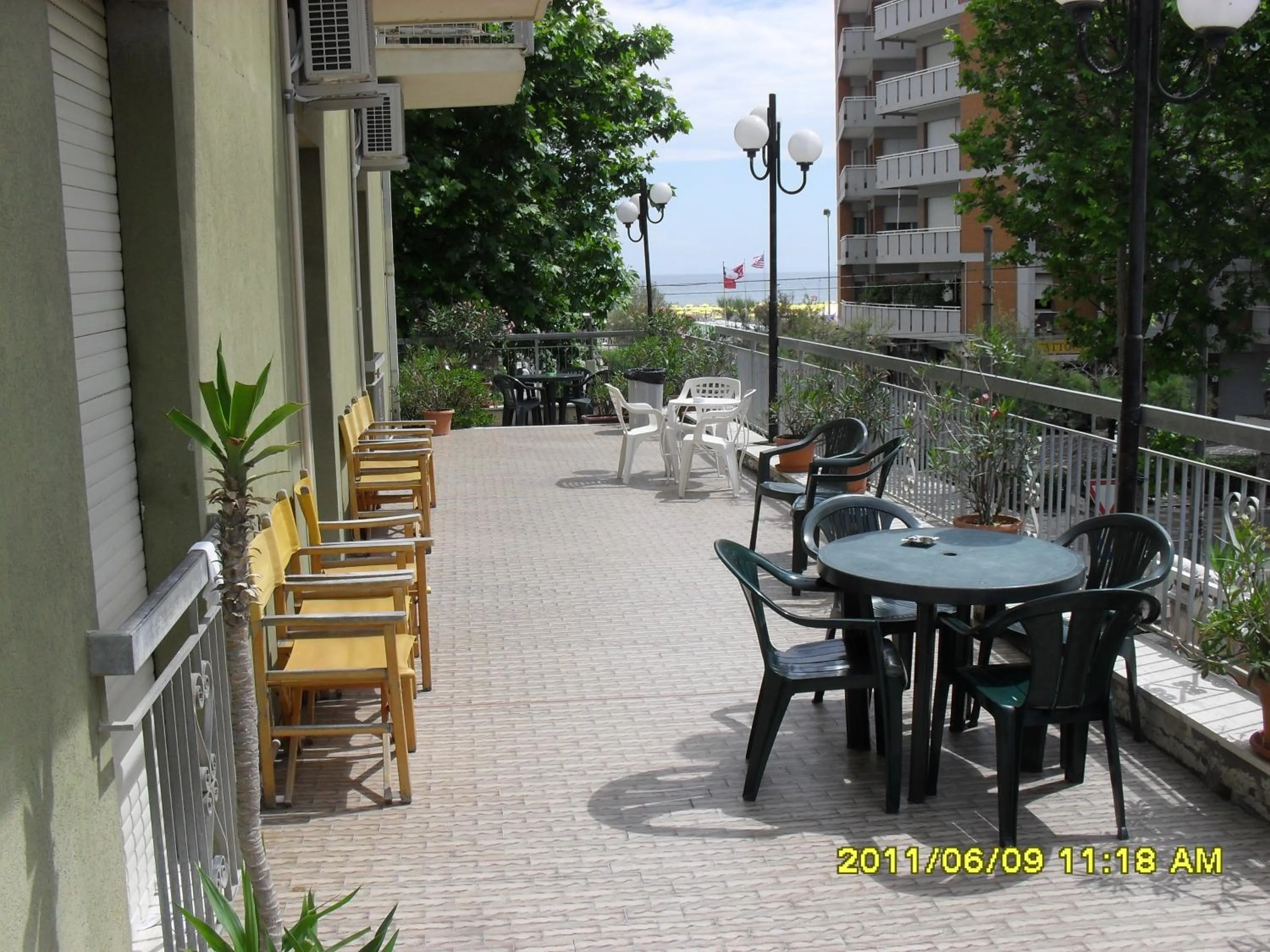 Patio in Consul Hotel