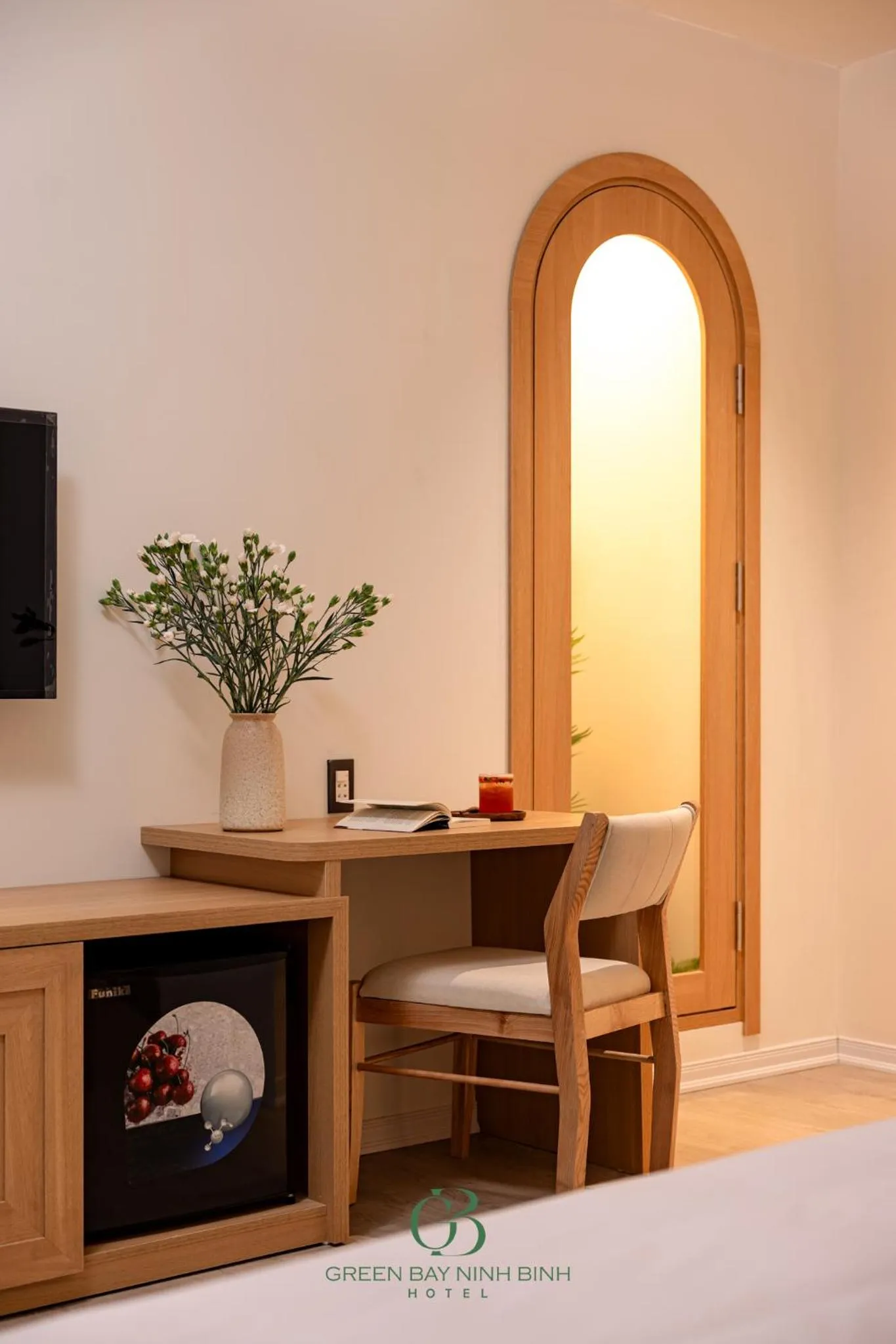 Bed in Green Bay Hotel Ninh Bình