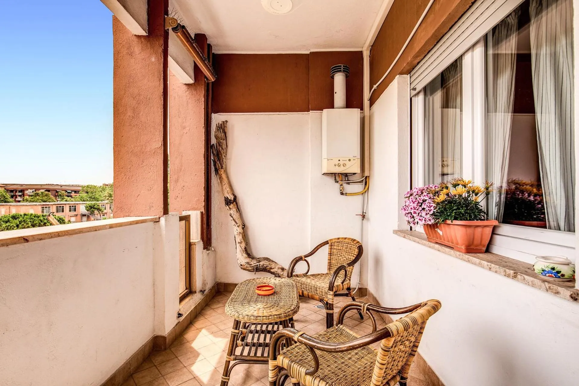 Balcony/Terrace in Seaside Rome