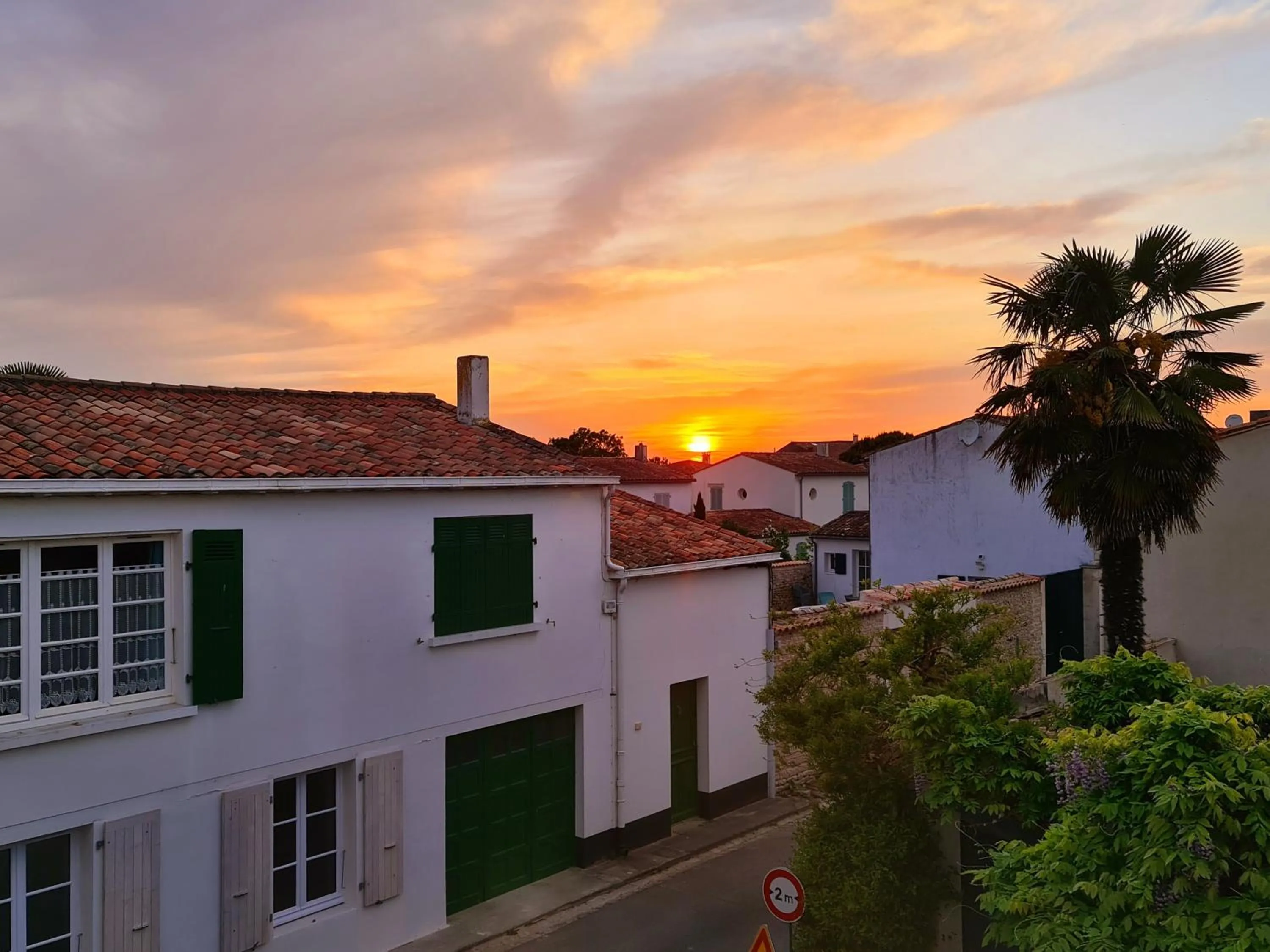 Sunset in Appartement 91 Palais des Gouverneurs
