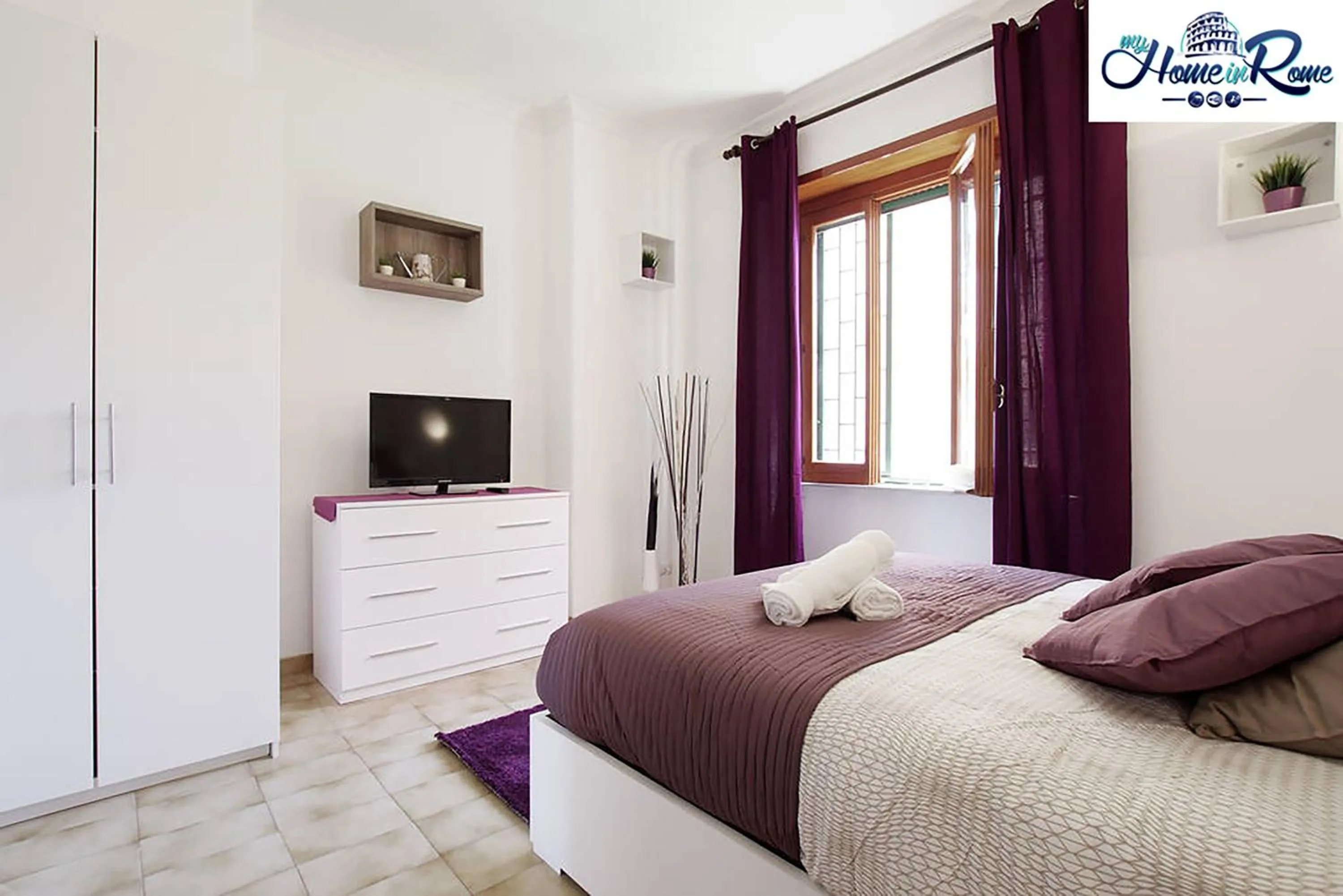 Bedroom, Bed in Appartamento di Nina