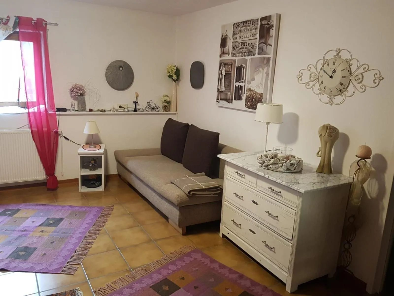 Living room in Ferienwohnung Meier
