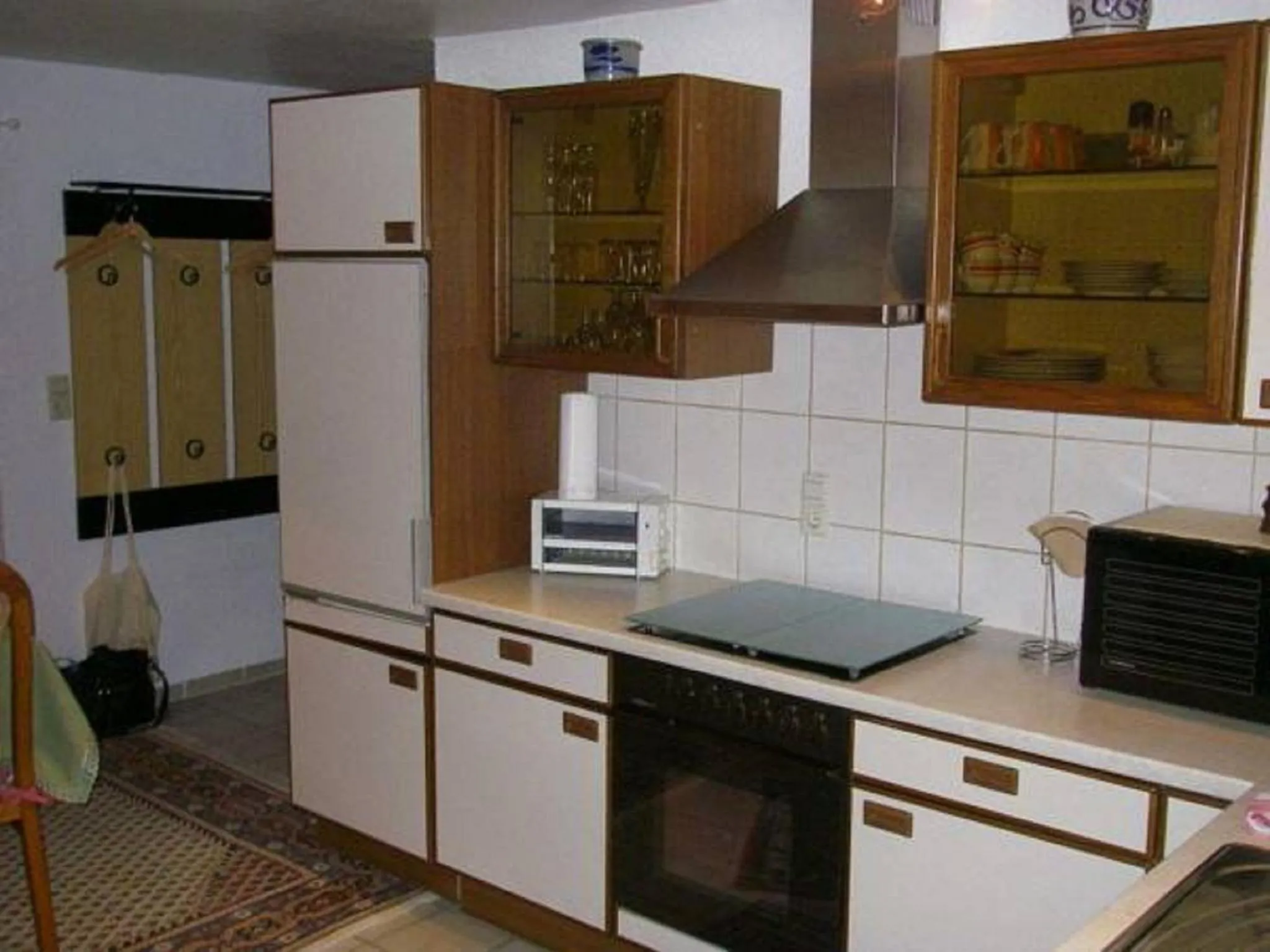 Kitchen or kitchenette in Ferienwohnung Meier