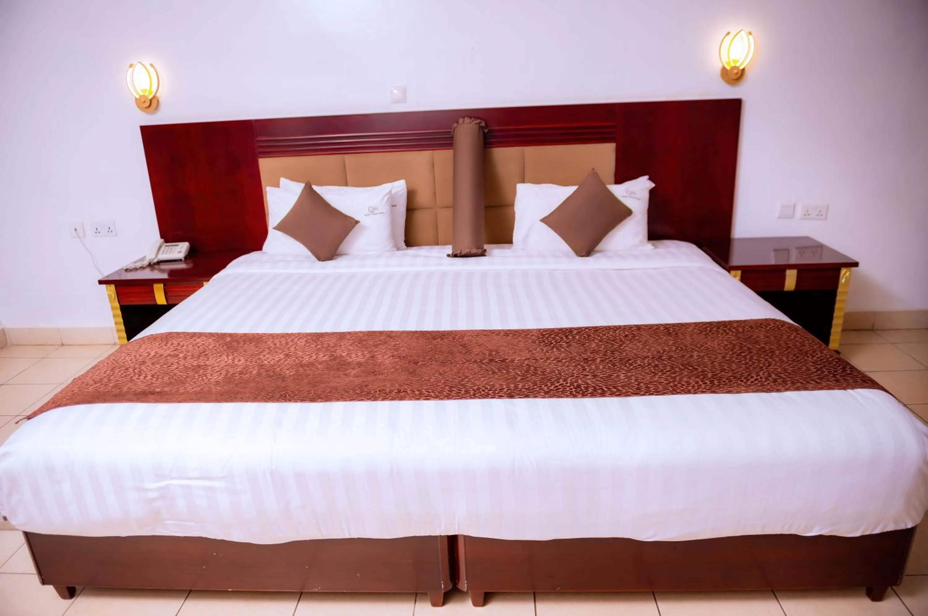 Bed in Quiet Haven Hotel