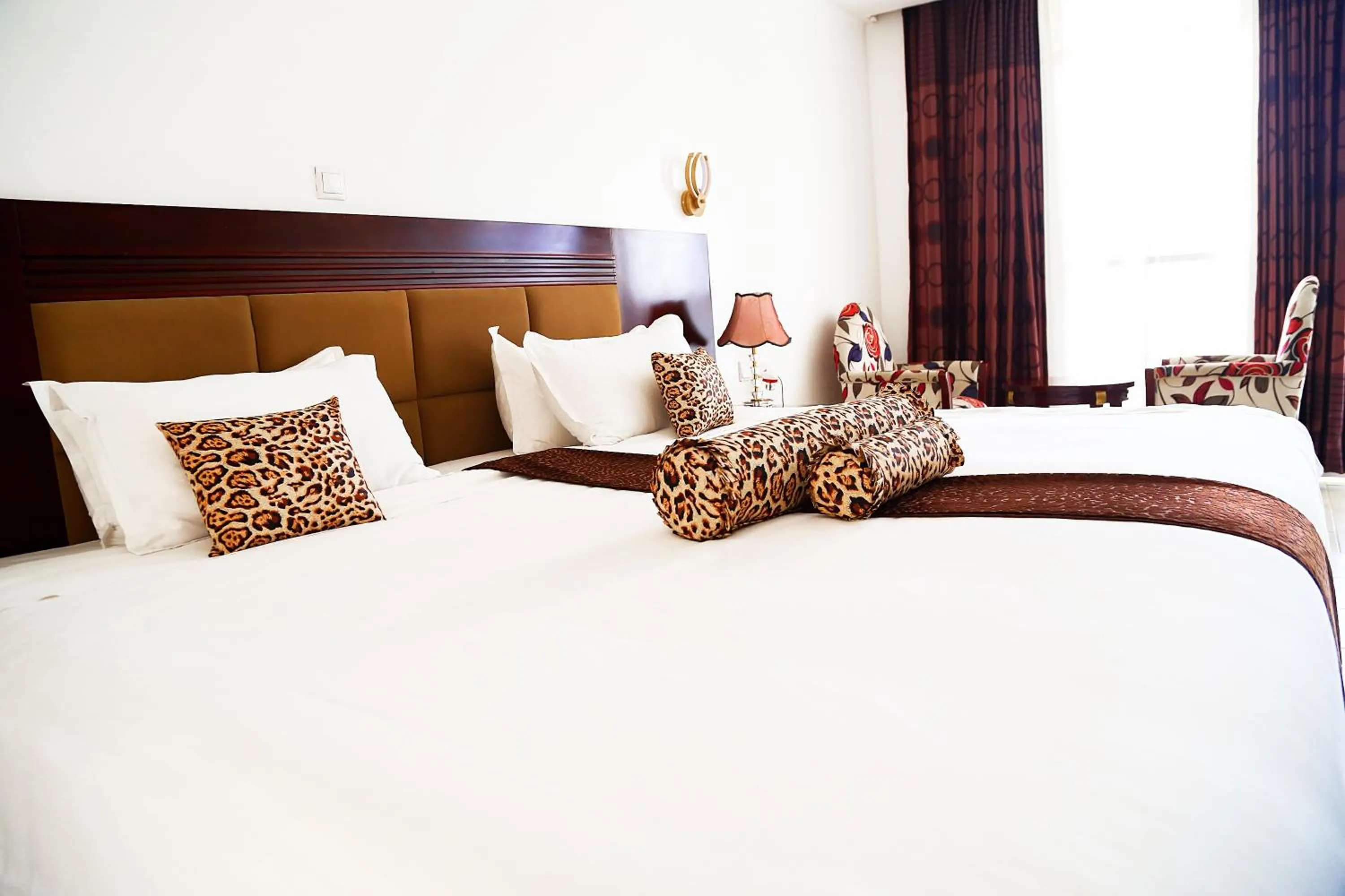 Bed in Quiet Haven Hotel