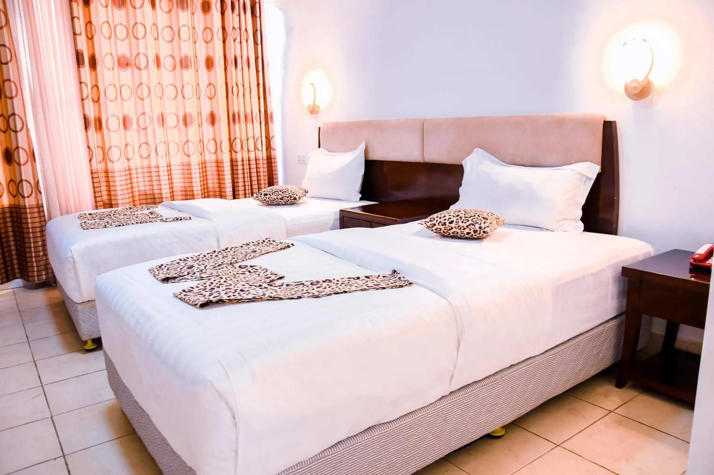 Bed in Quiet Haven Hotel