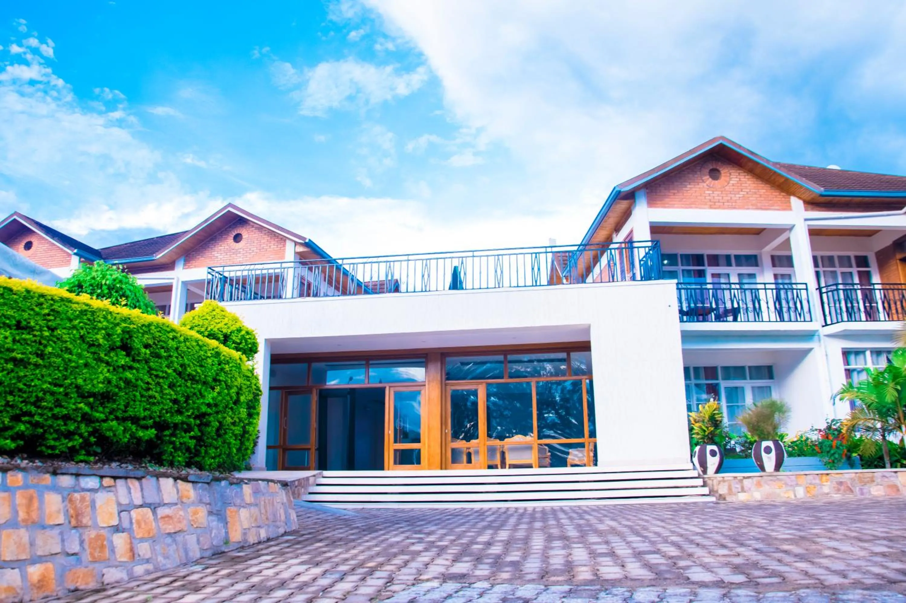 Property building in Quiet Haven Hotel