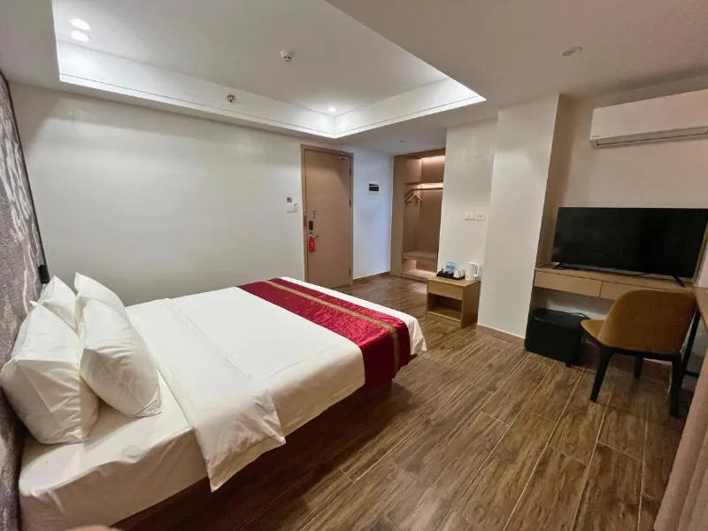 Bed in L' Asuncion Hotel