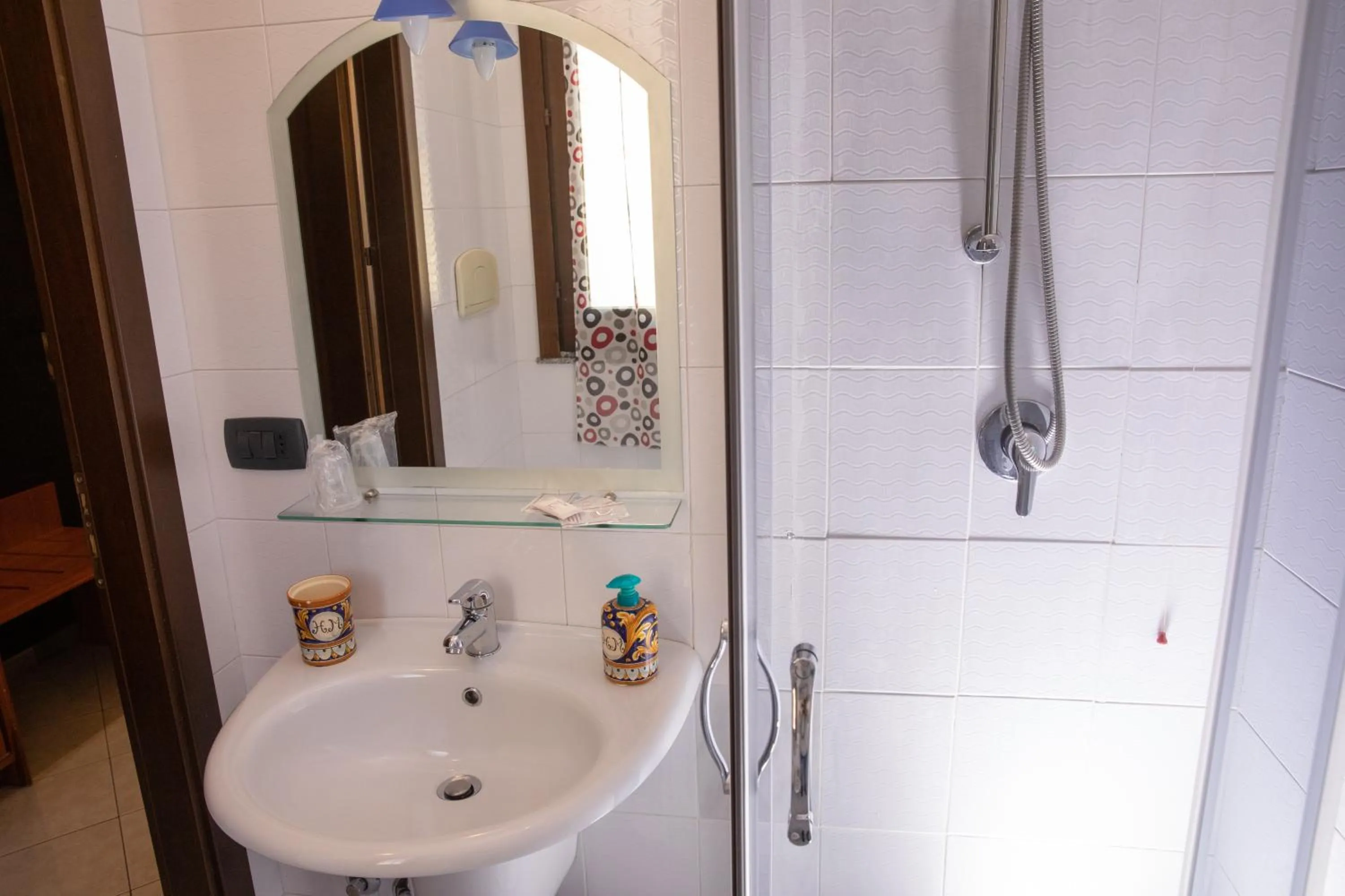 Bathroom in Hotel Merlino