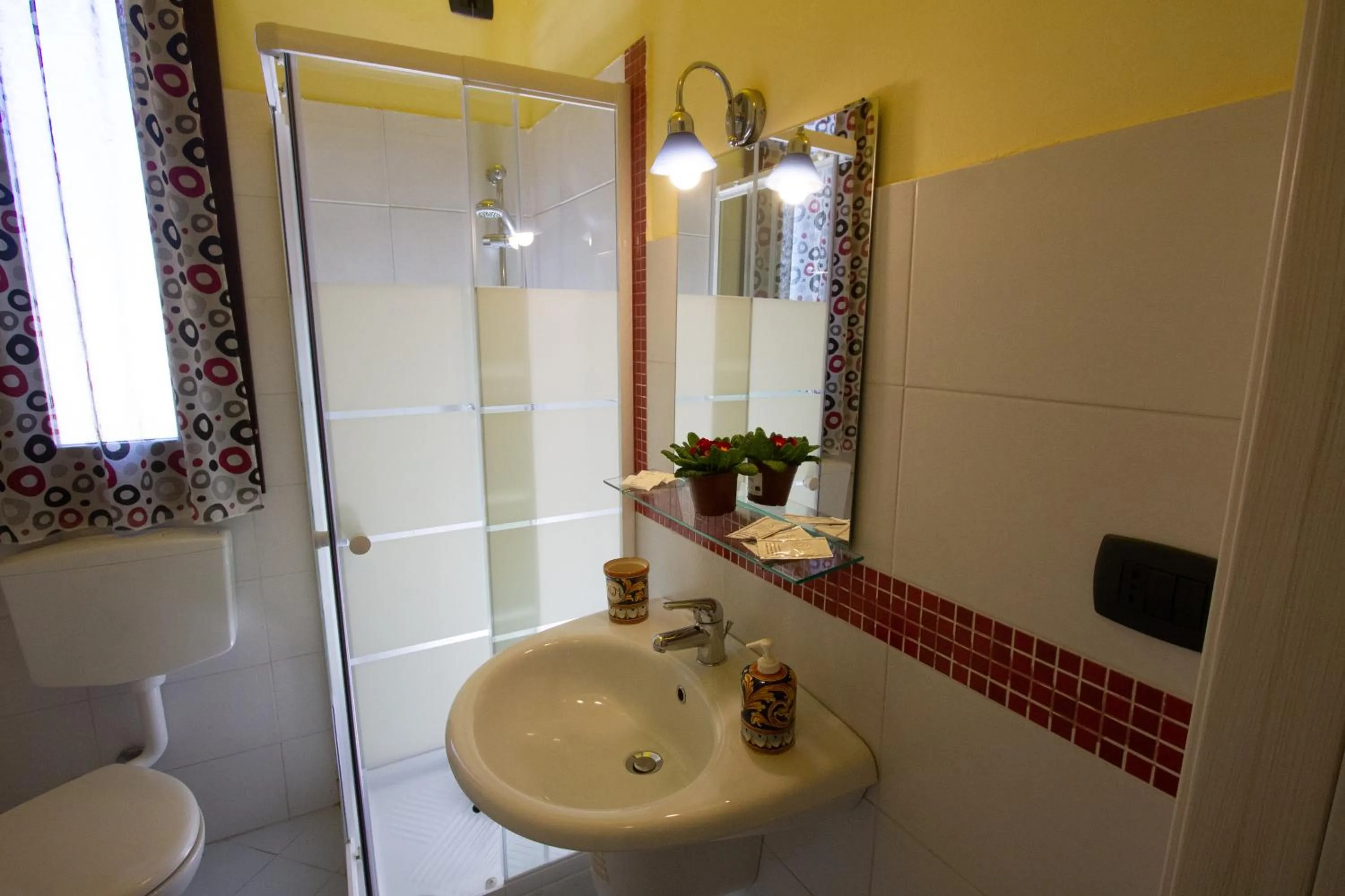 Bathroom in Hotel Merlino