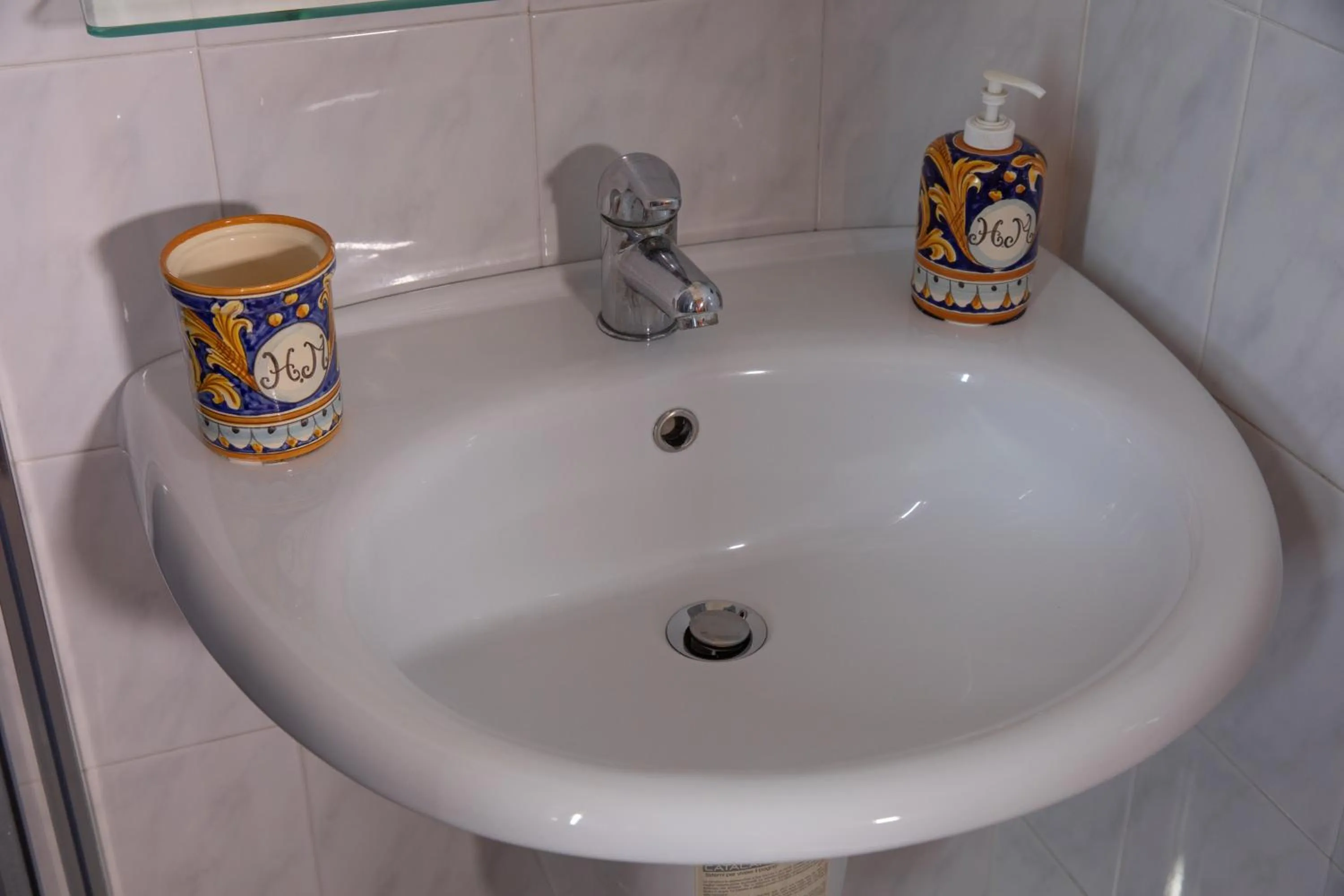 Bathroom in Hotel Merlino