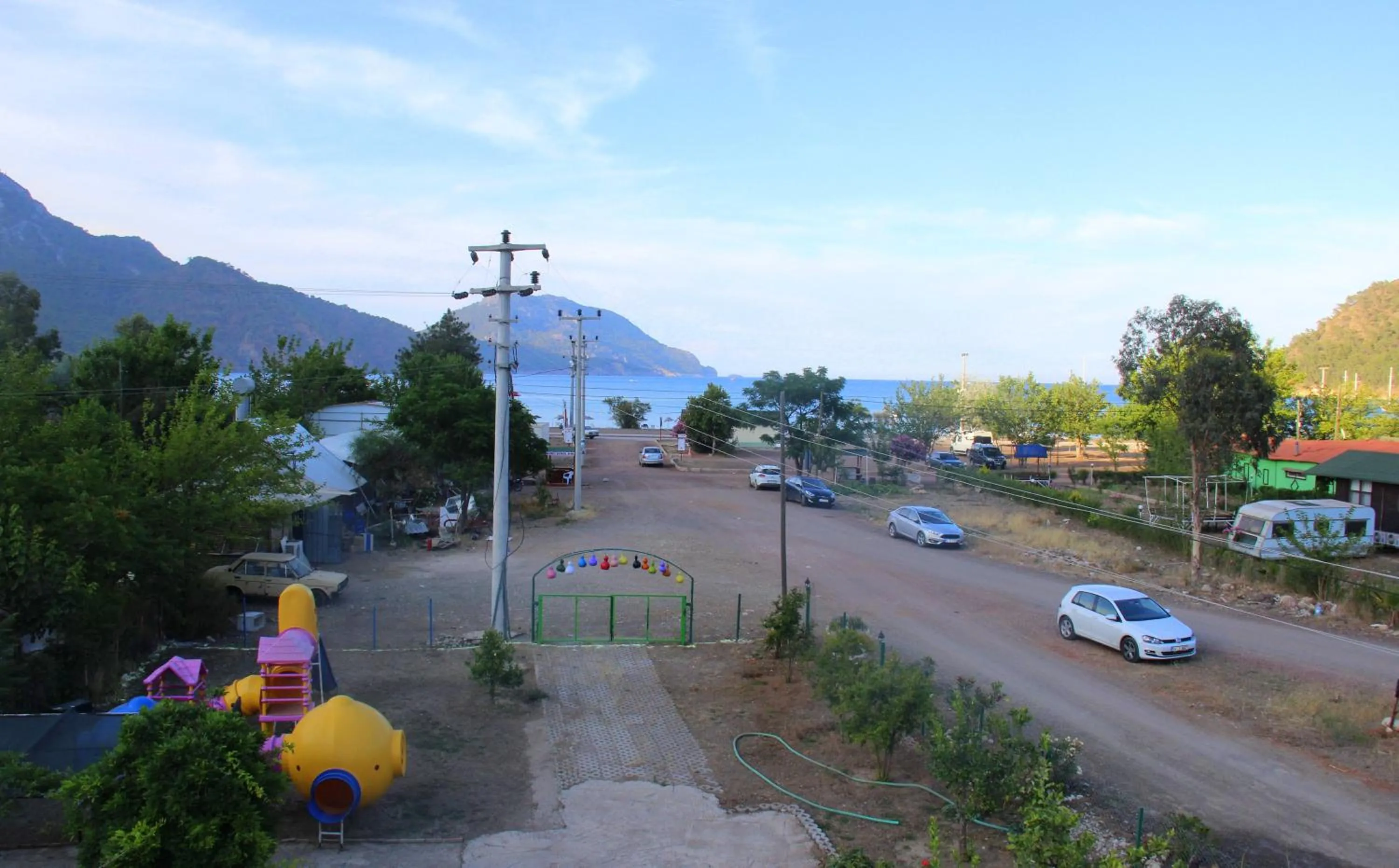 Bird's eye view in Adrasan Shambala