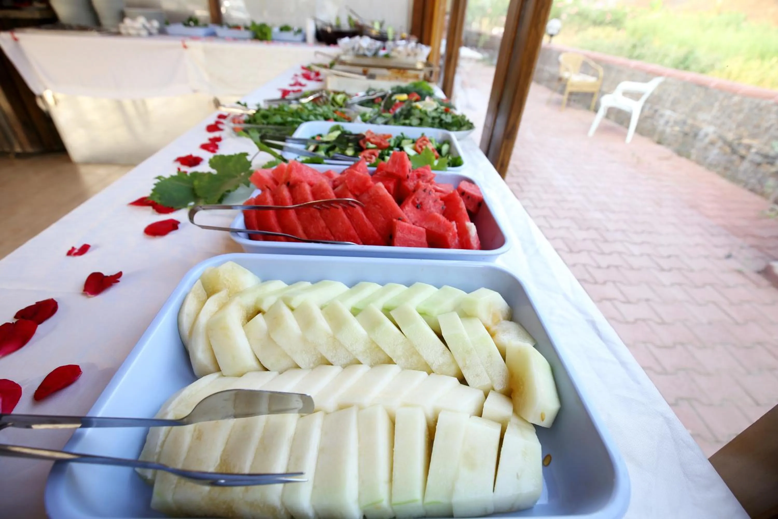 Food close-up in Adrasan Shambala