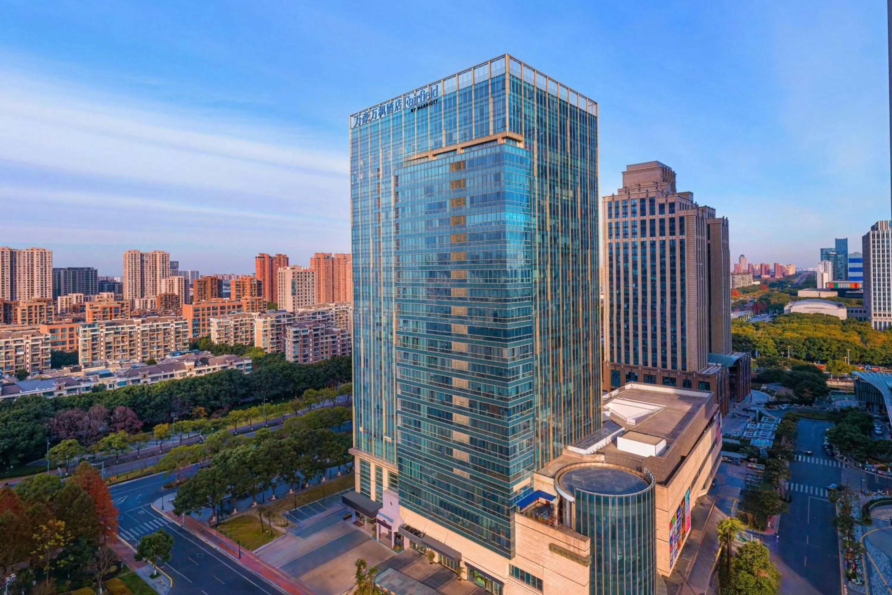 Property building in Fairfield by Marriott Suzhou Jinji Lake