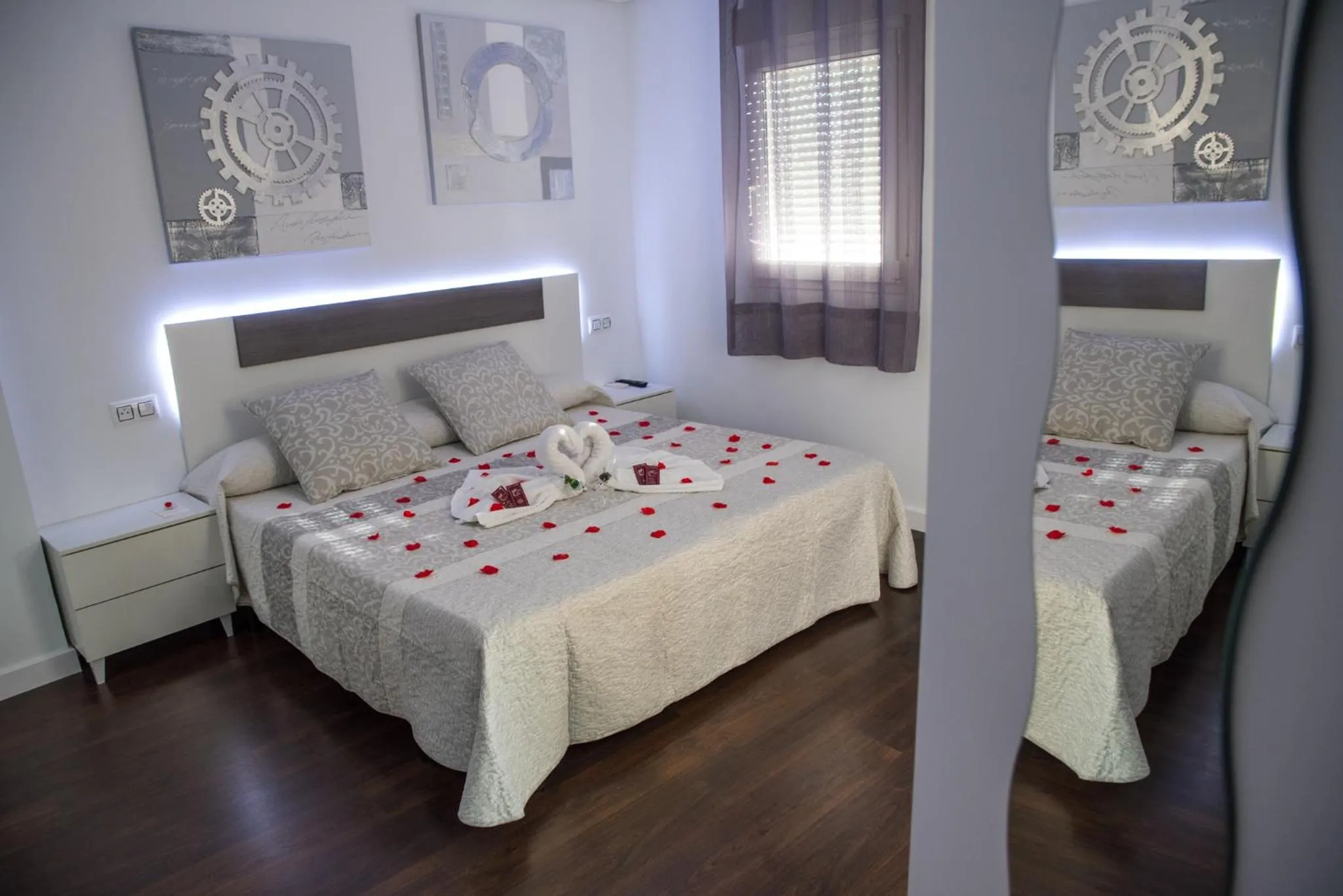 Bed in Hostal Goyesco Plaza