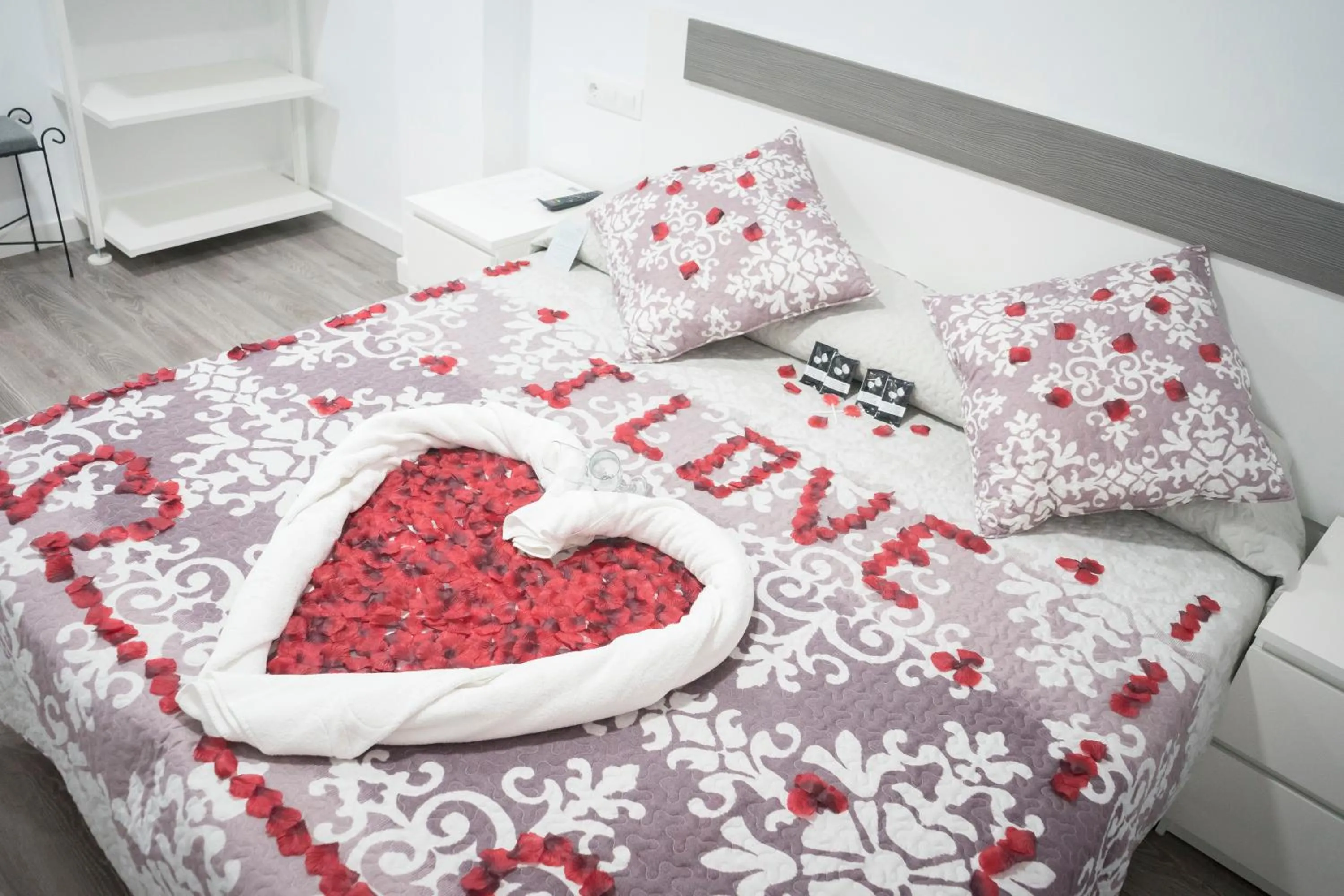 Bed in Hostal Goyesco Plaza