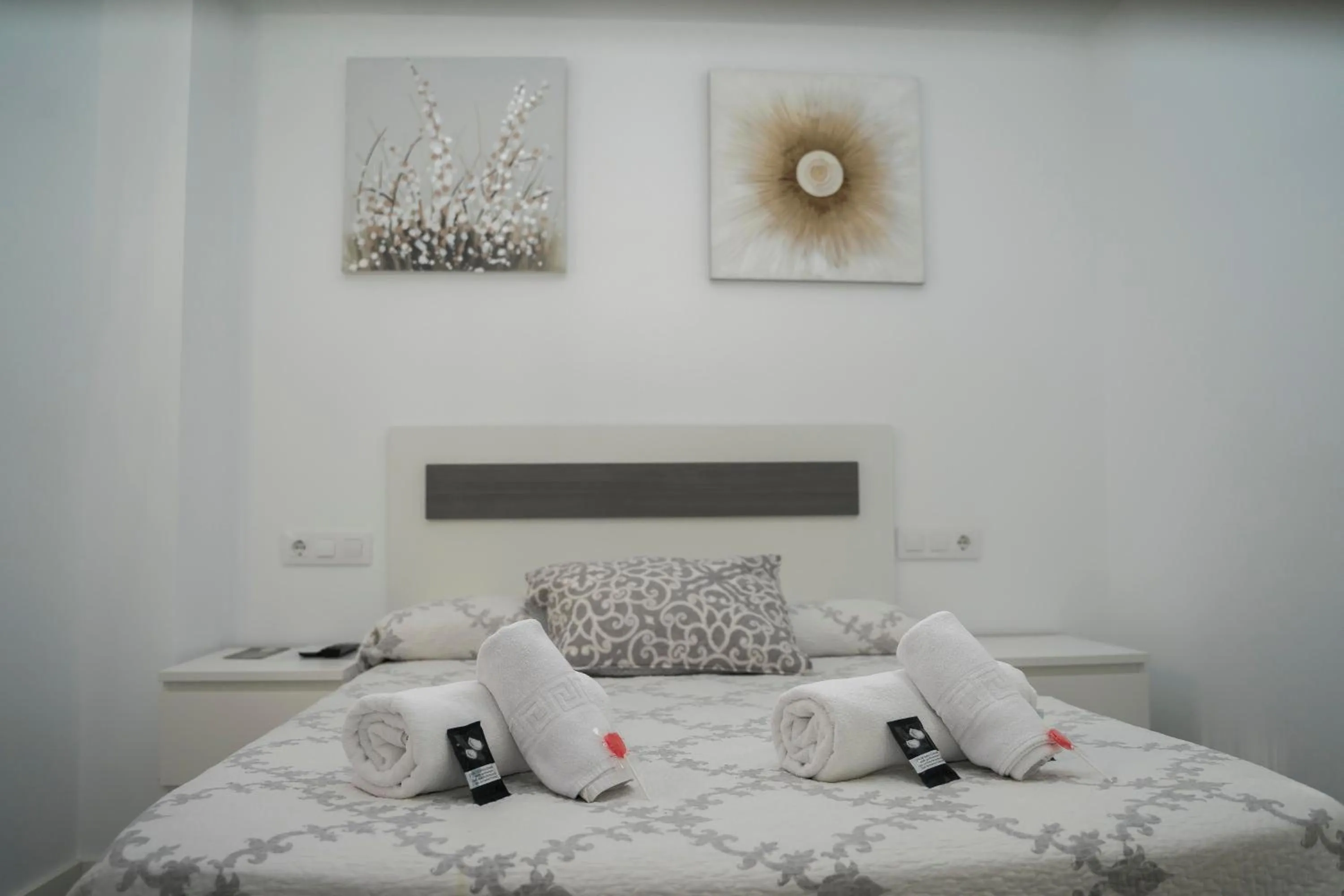 Bed in Hostal Goyesco Plaza