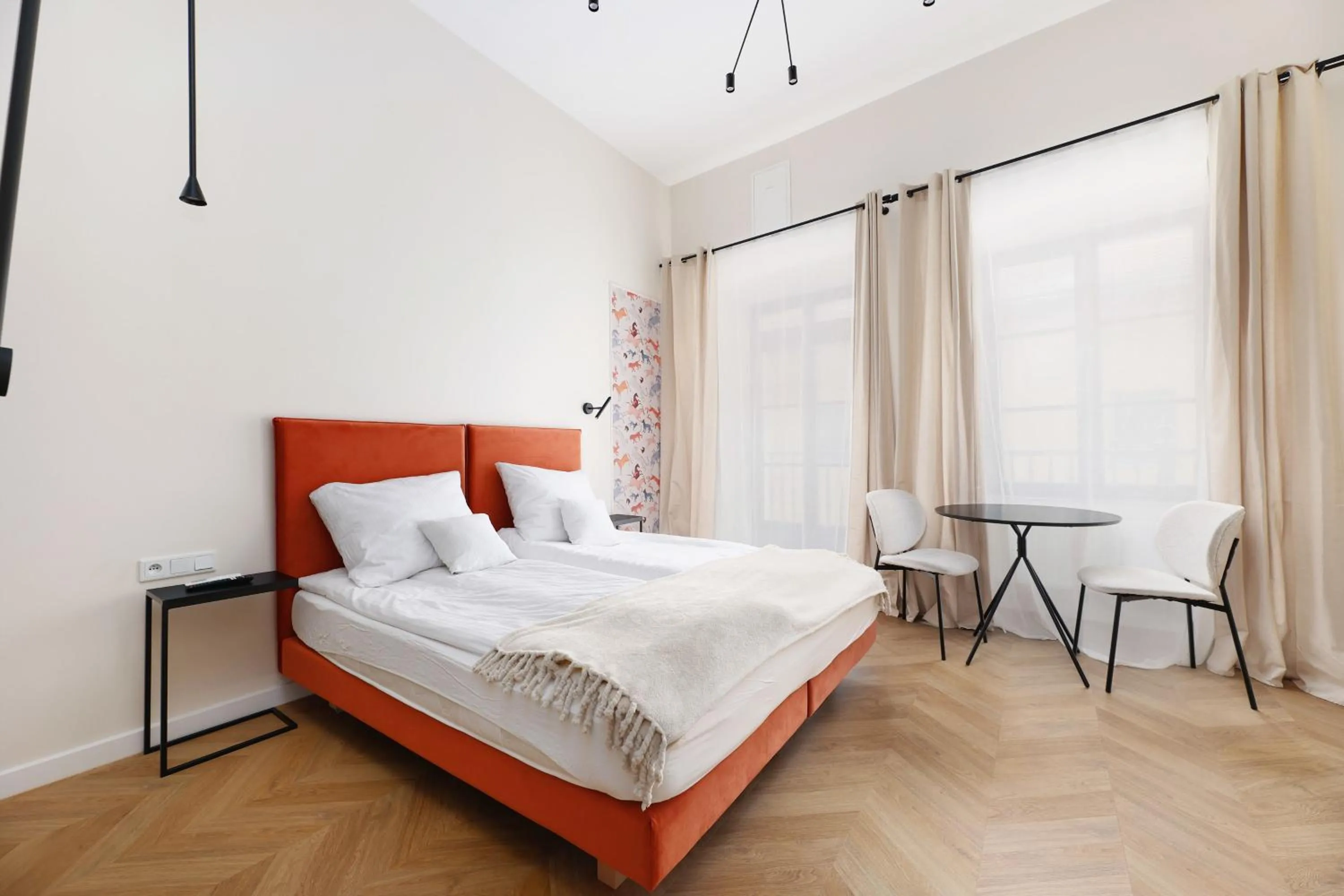 Bed in Hetman Main Square Apartments