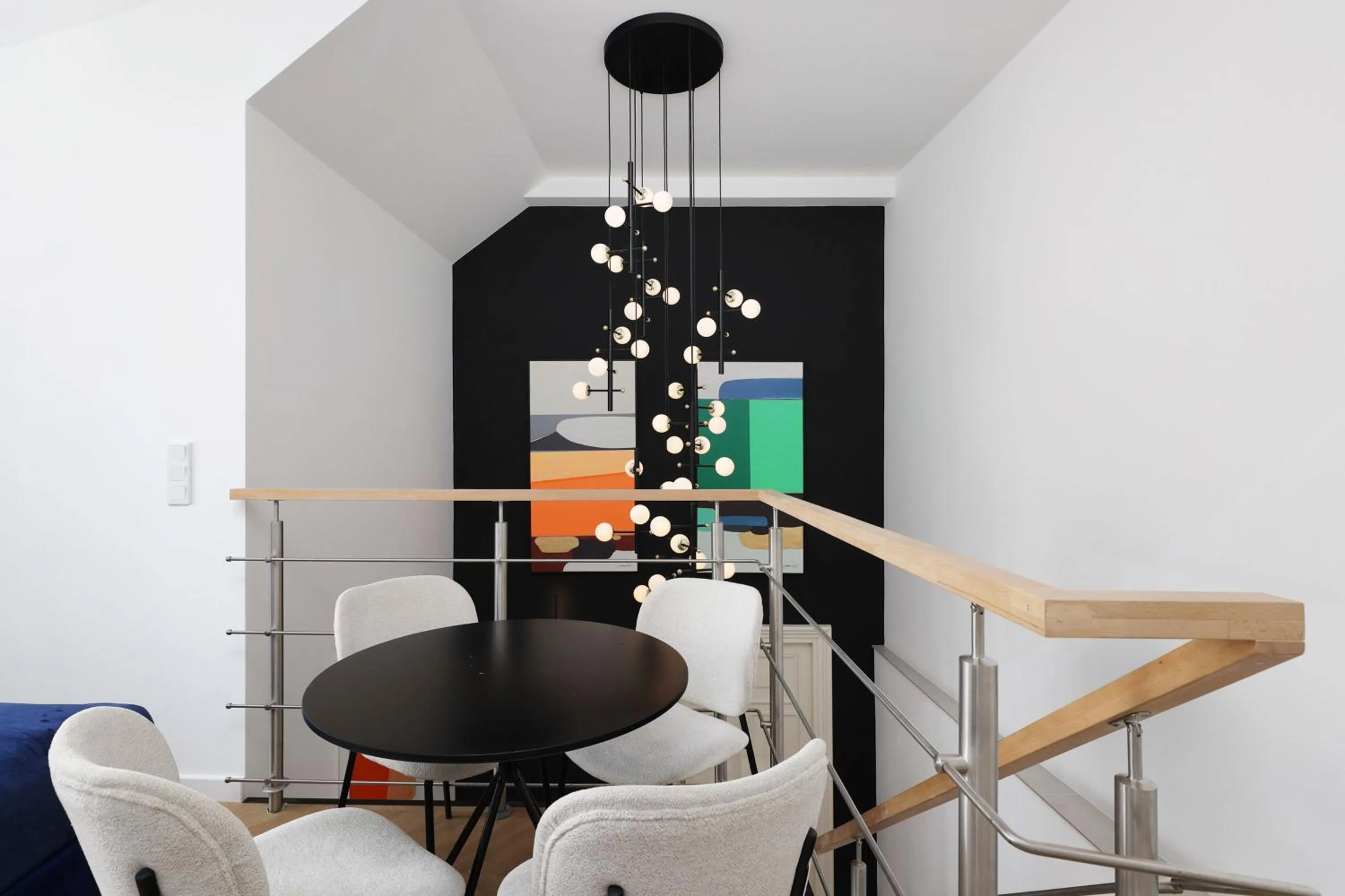 Living room in Hetman Main Square Apartments