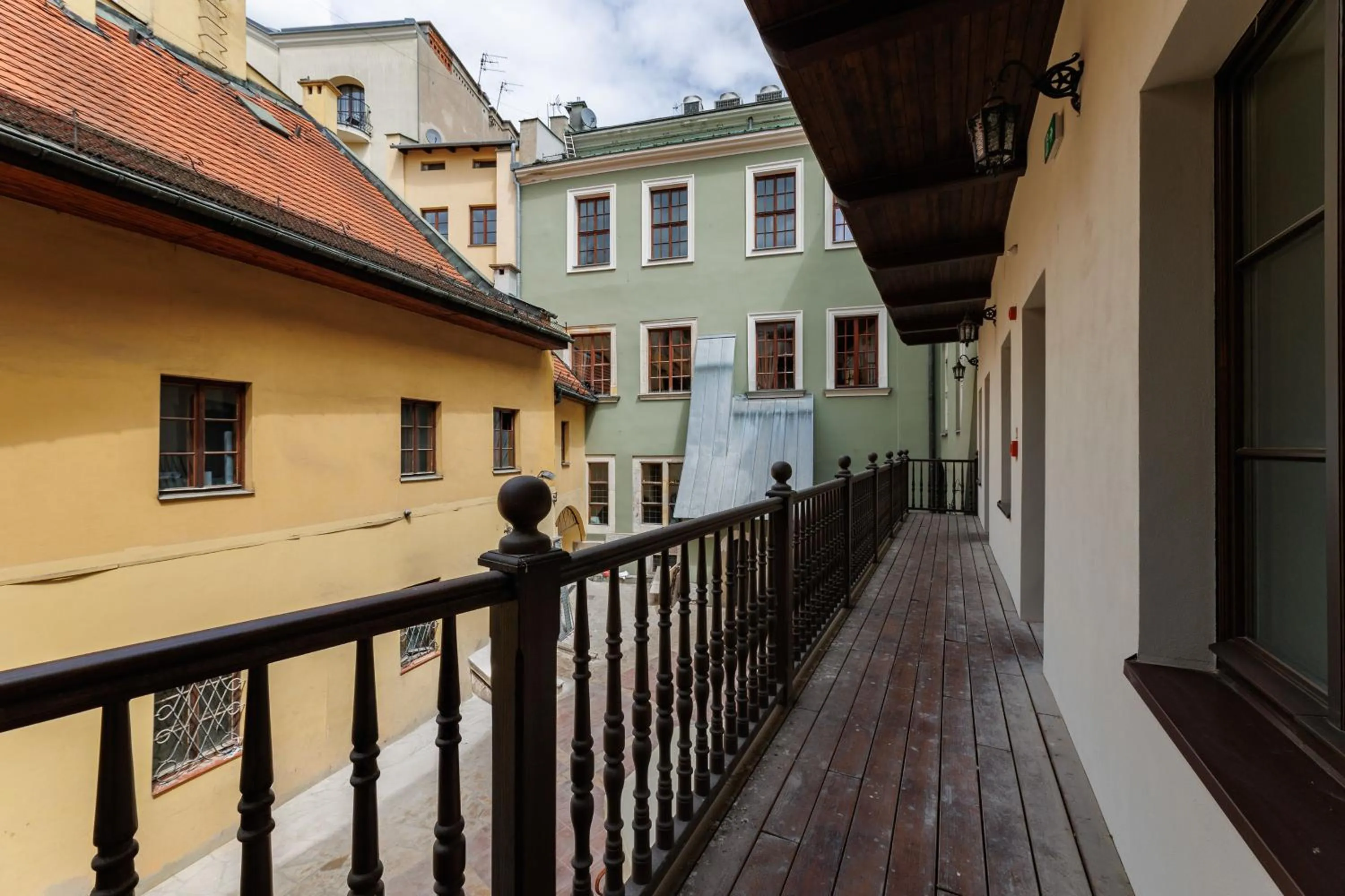 Balcony/Terrace in Hetman Main Square Apartments