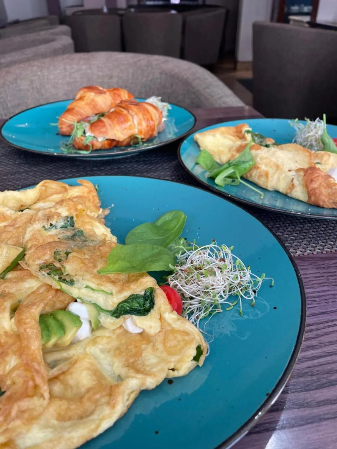 Breakfast in Hetman Main Square Apartments