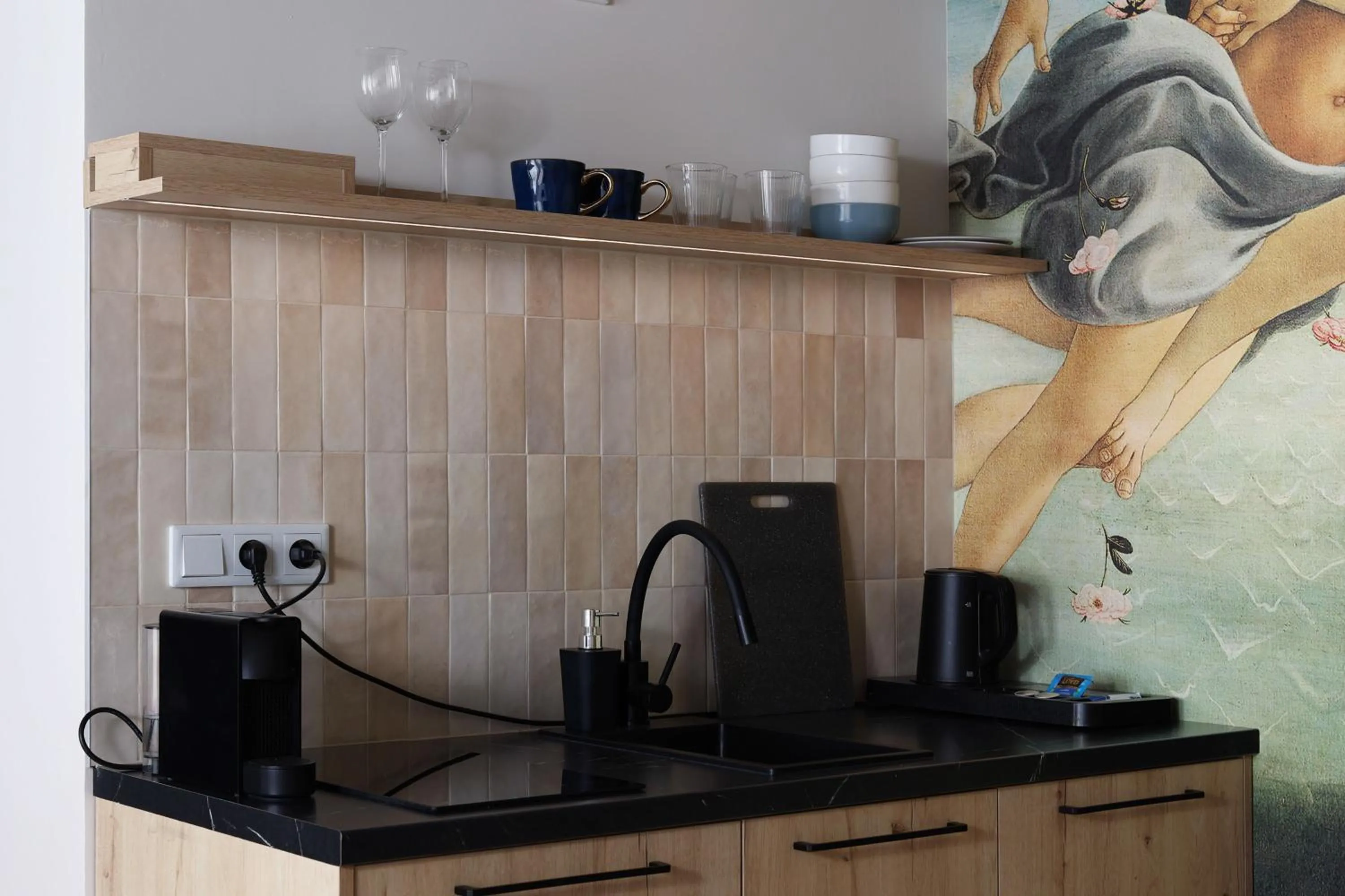 Coffee/tea facilities in Hetman Main Square Apartments