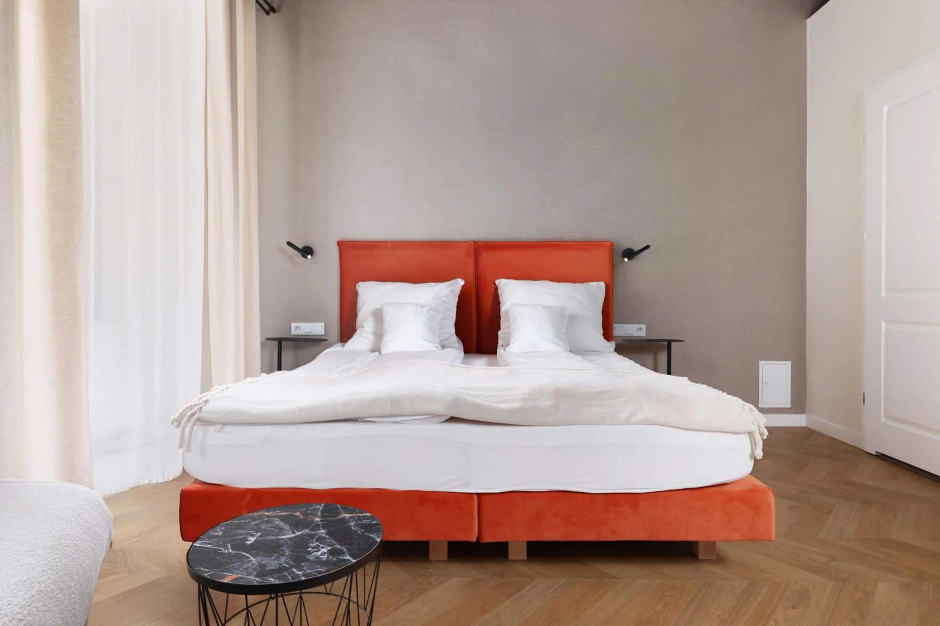 Bed in Hetman Main Square Apartments