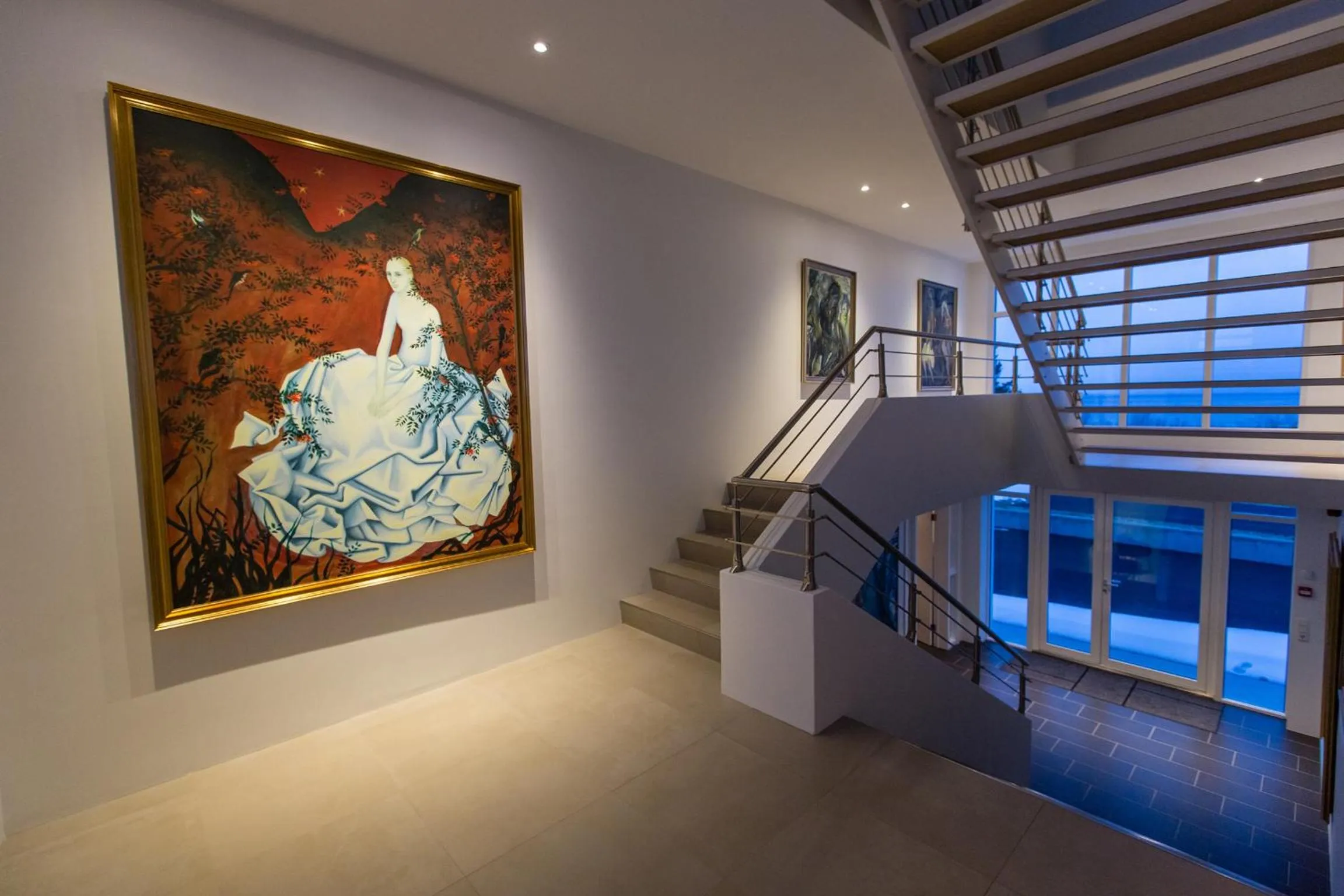 Lobby or reception in Apt. Hotel Hjalteyri