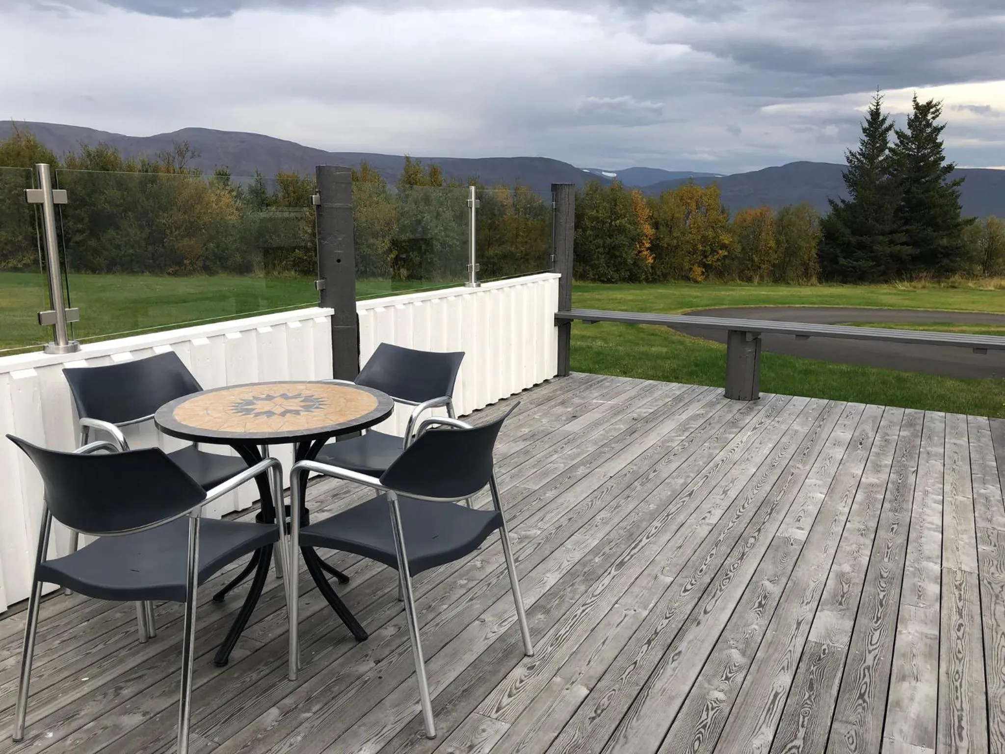 Patio in Apt. Hotel Hjalteyri