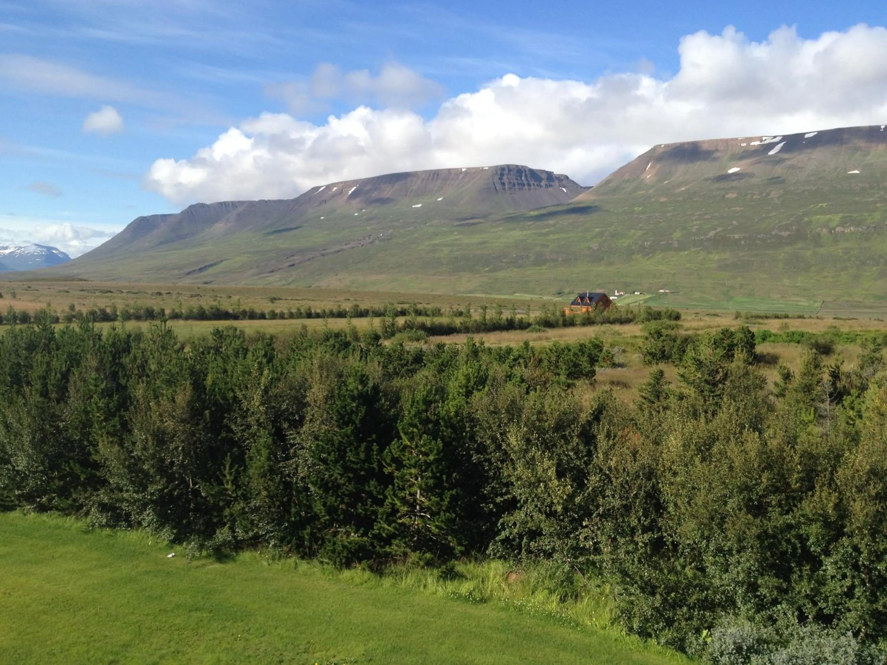 Bird's eye view in Apt. Hotel Hjalteyri