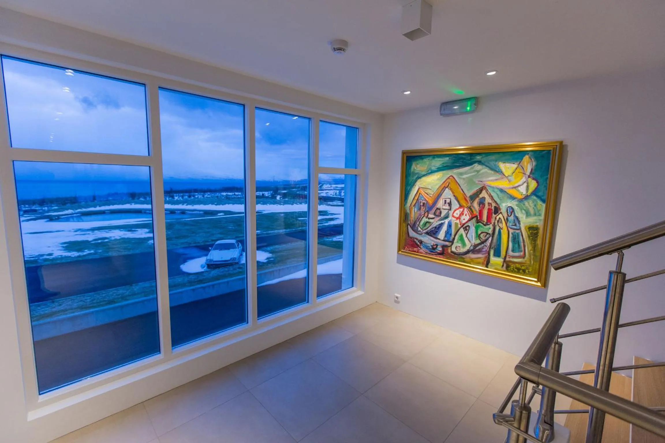 Lobby or reception in Apt. Hotel Hjalteyri