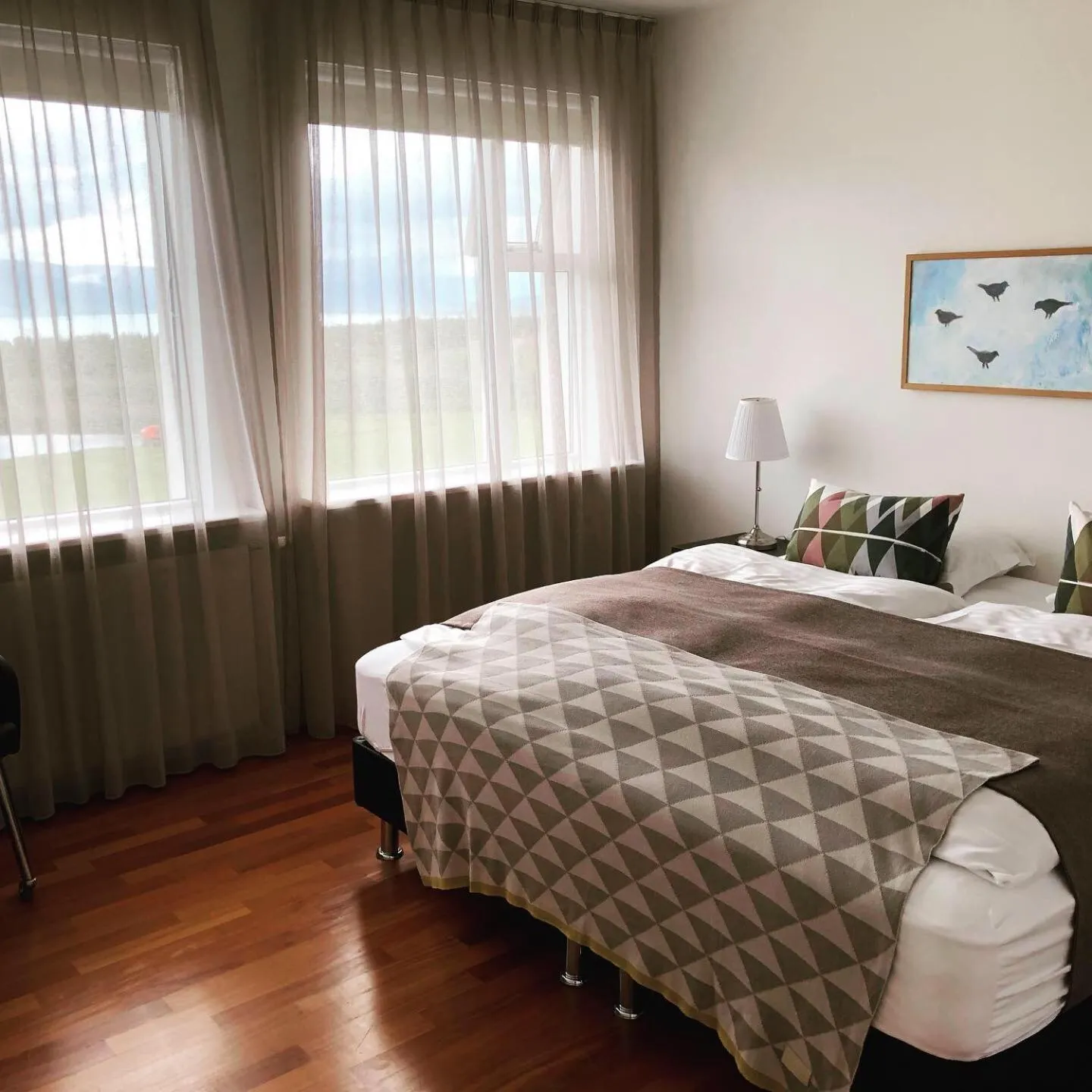 Bed in Apt. Hotel Hjalteyri