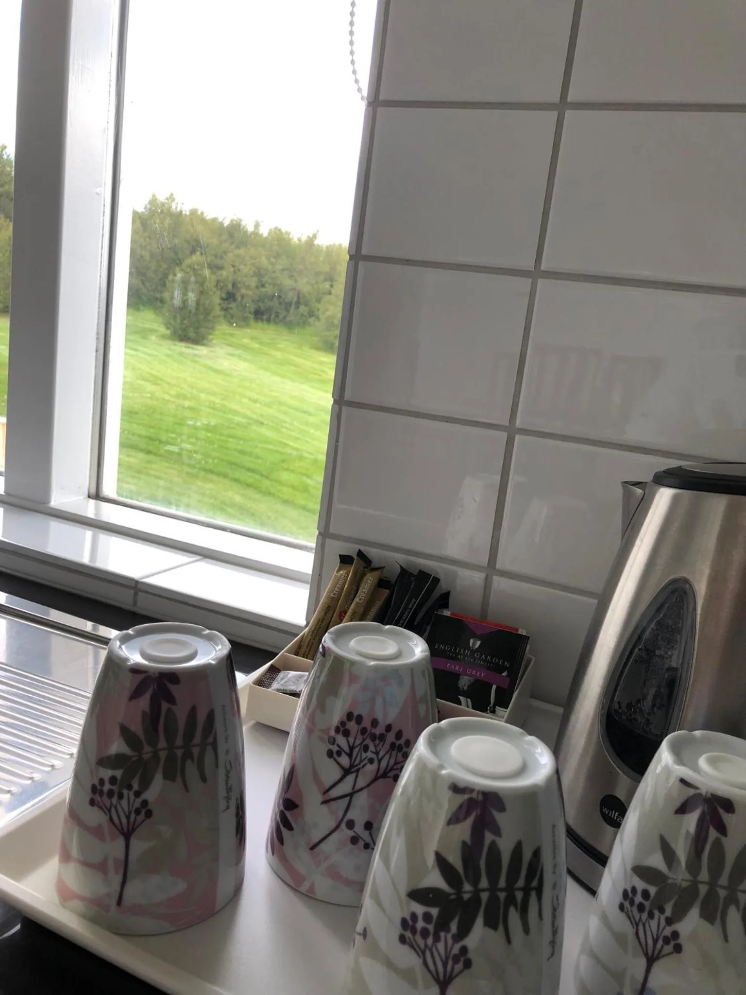 Coffee/tea facilities in Apt. Hotel Hjalteyri