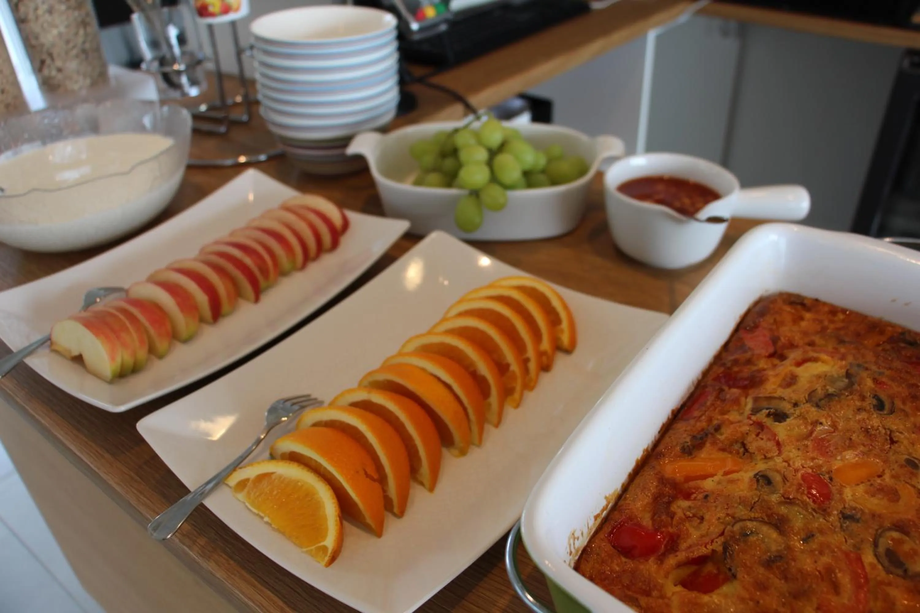 Breakfast in Apt. Hotel Hjalteyri