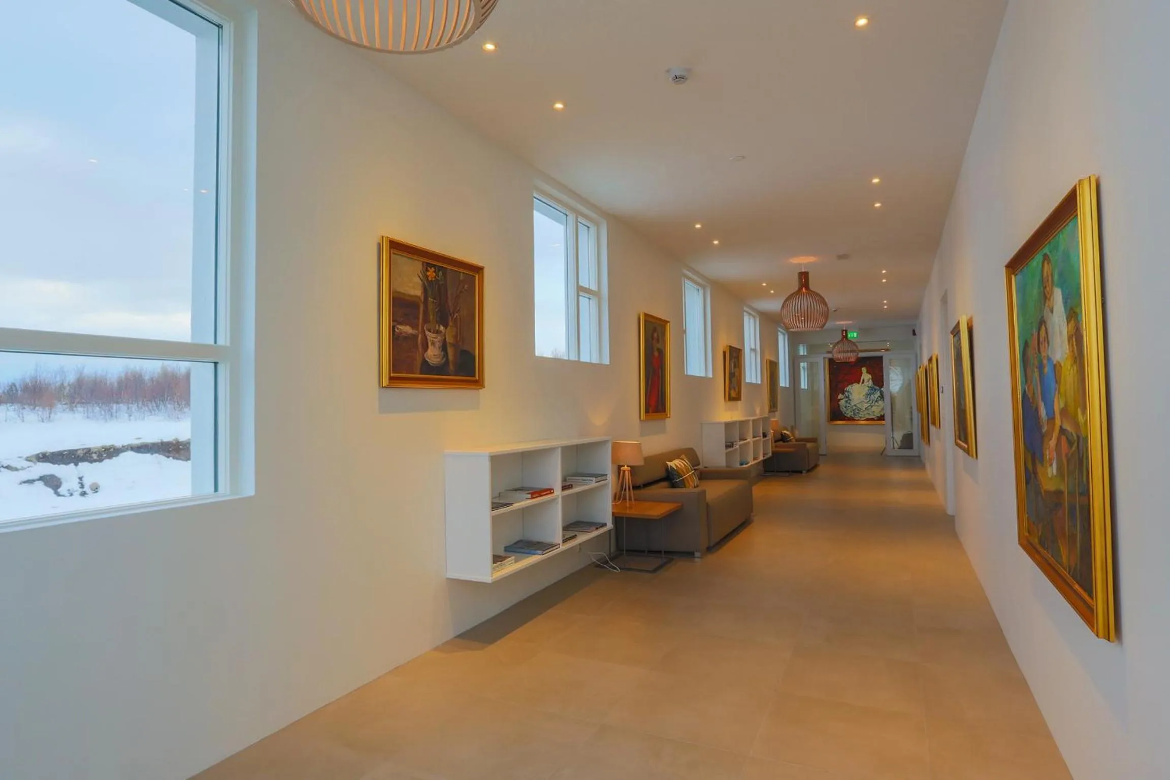 Lobby or reception in Apt. Hotel Hjalteyri