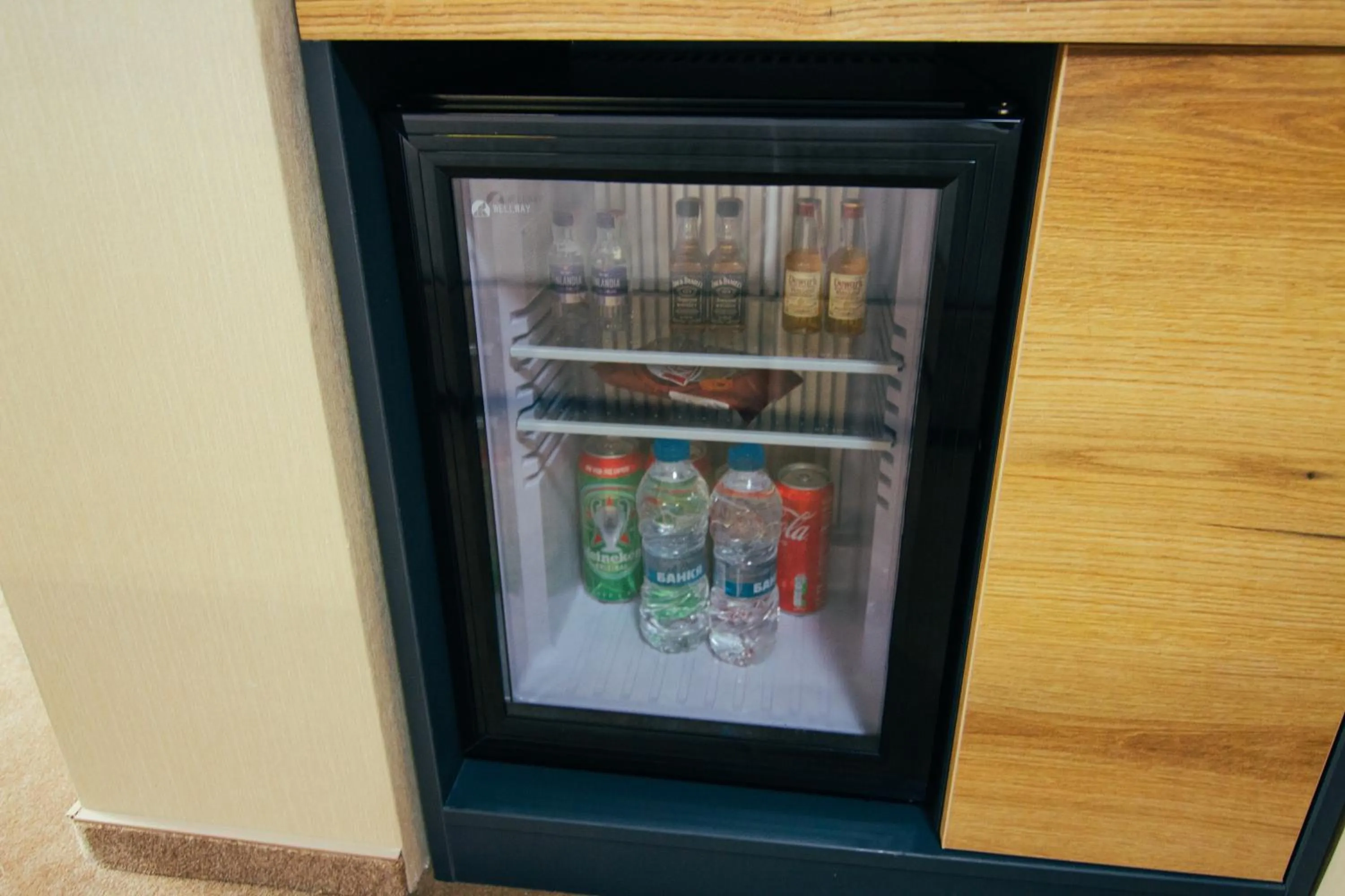 minibar in Hotel Via Serdika