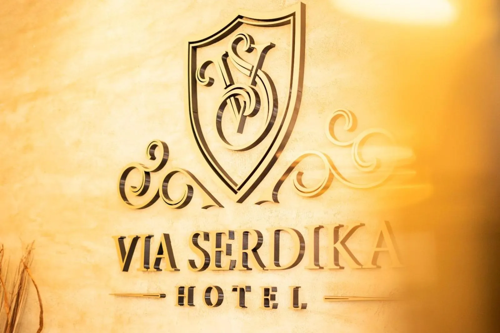 Logo/Certificate/Sign in Hotel Via Serdika