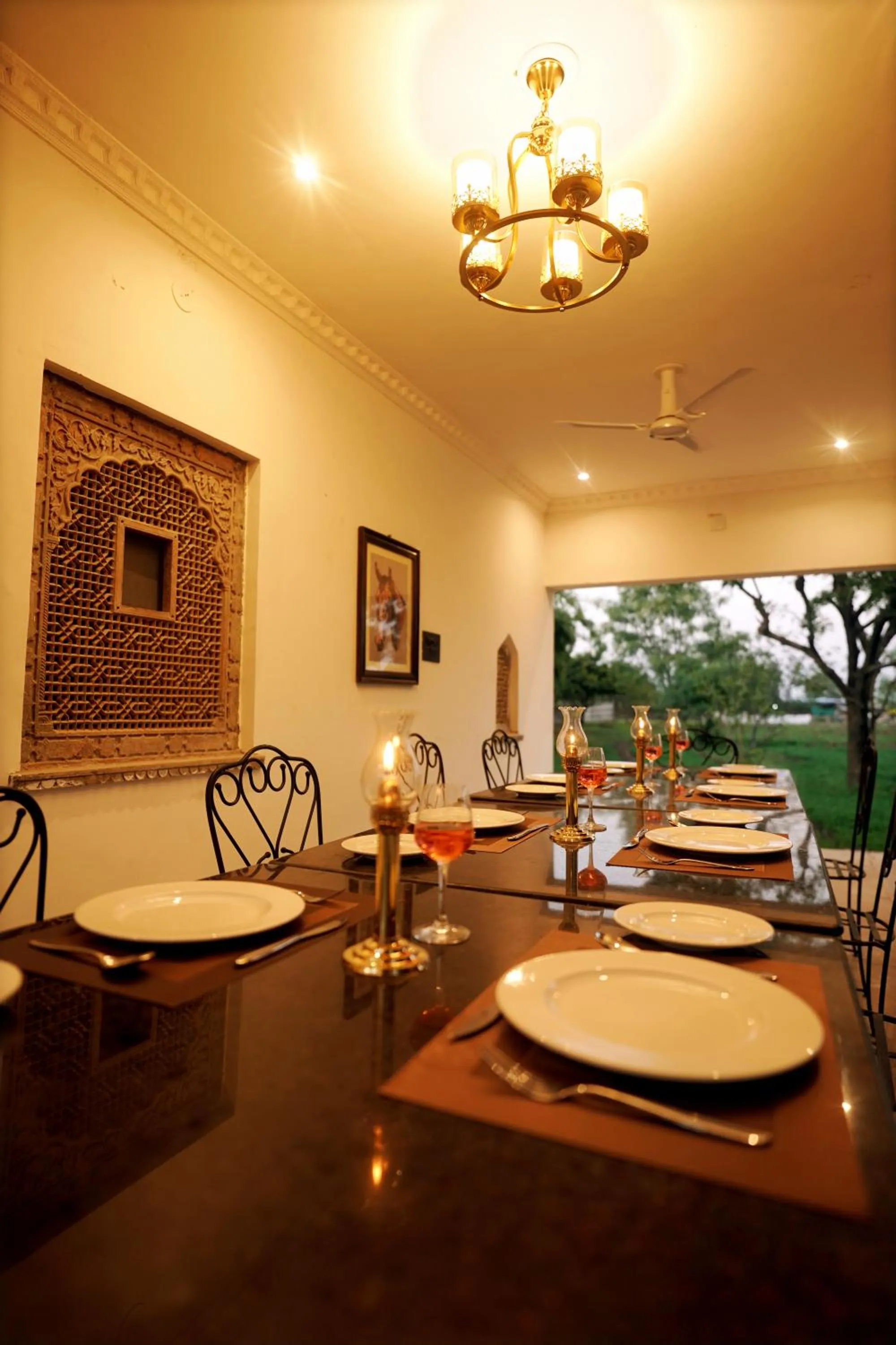 Dining area in The Cabana 5BHK Luxury Villa