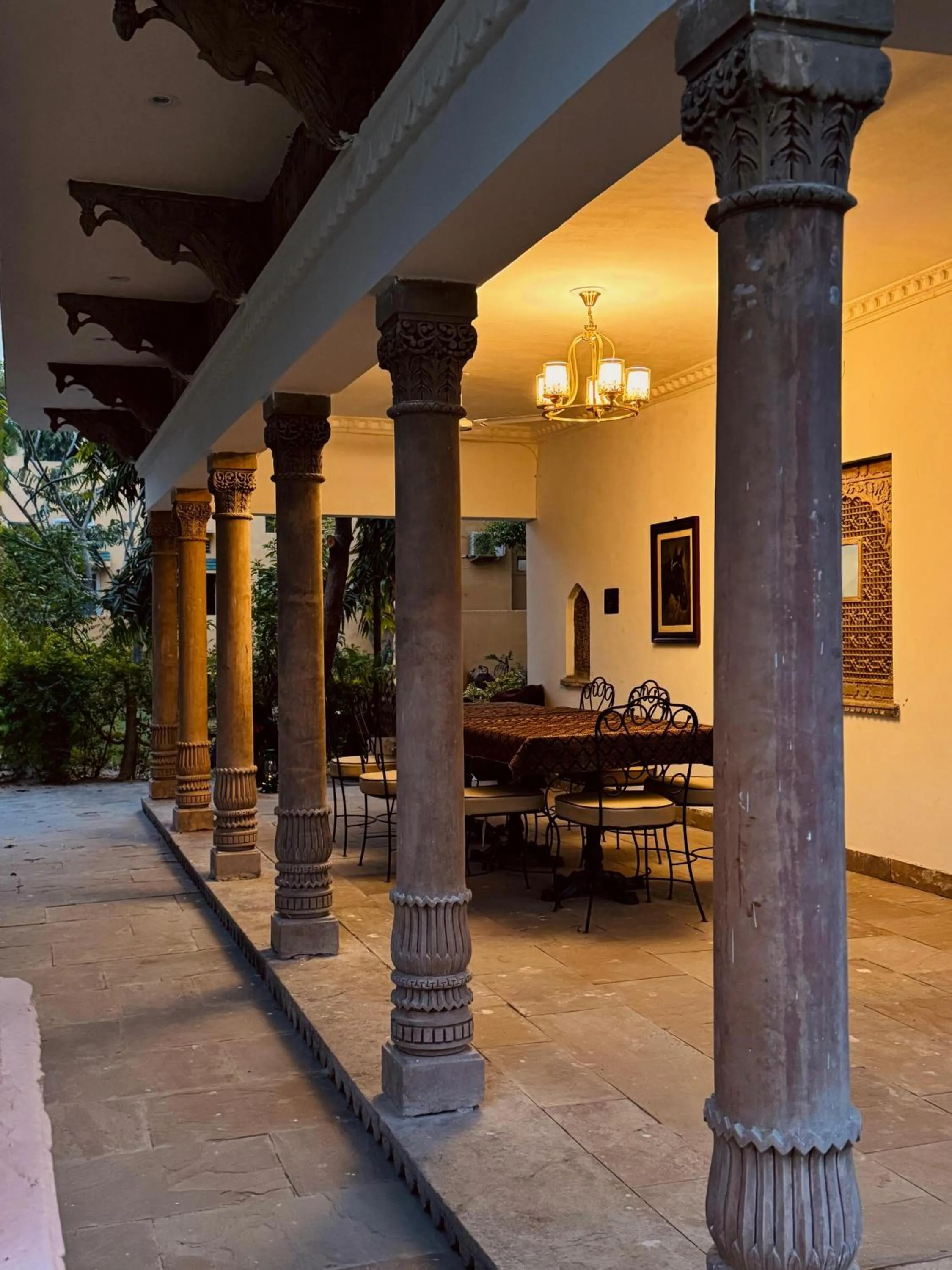 Dining area in The Cabana 5BHK Luxury Villa