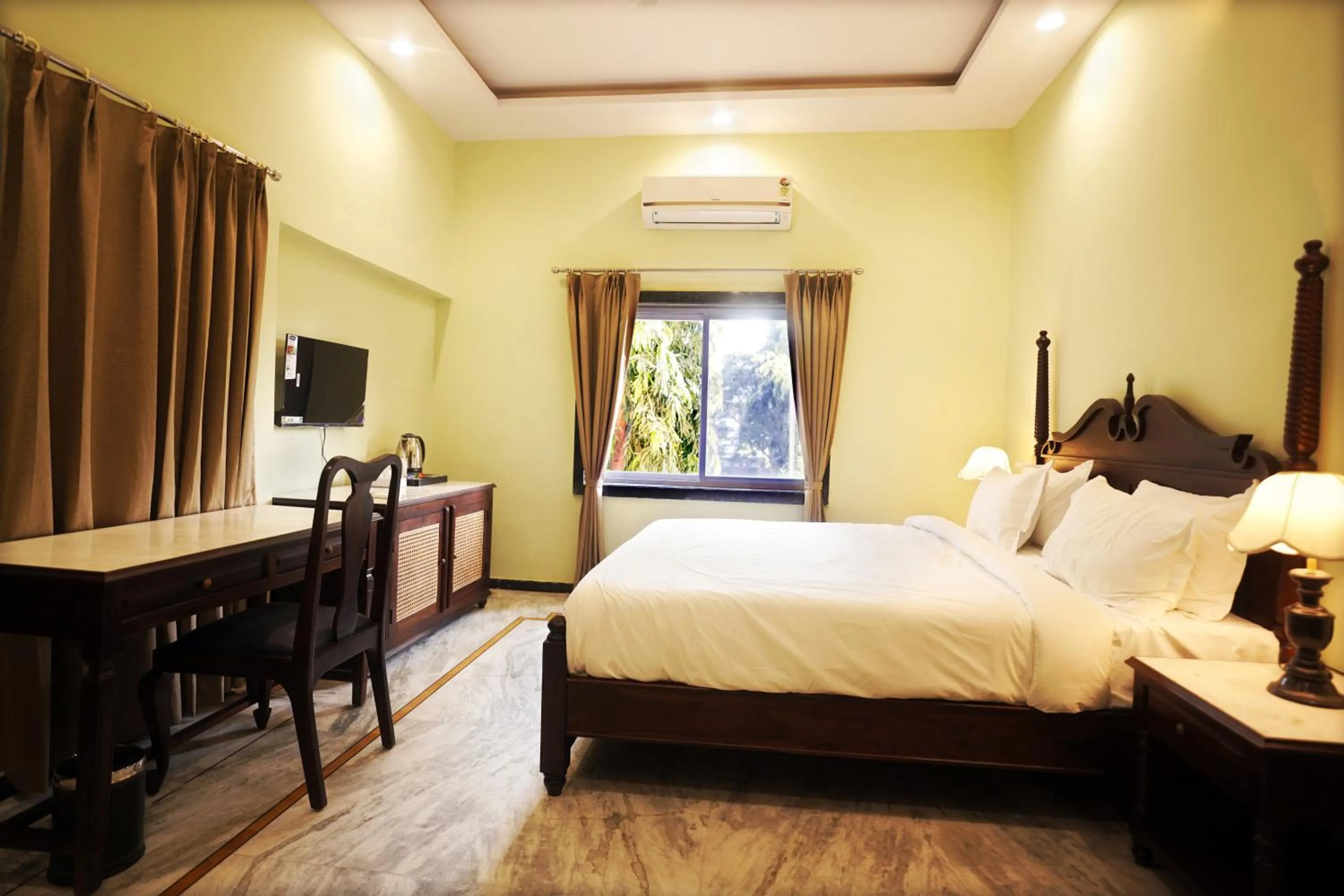 Bed in The Cabana 5BHK Luxury Villa