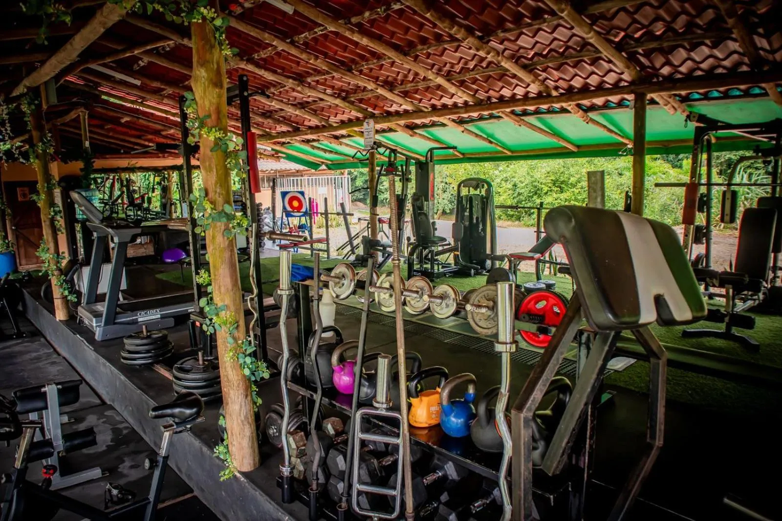 Fitness centre/facilities in Hotel del Bosque