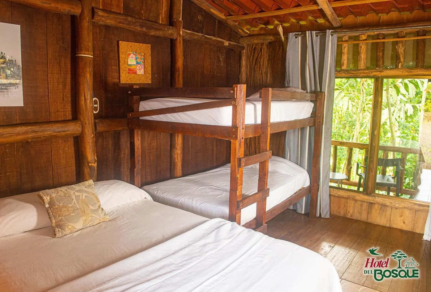 Bed in Hotel del Bosque