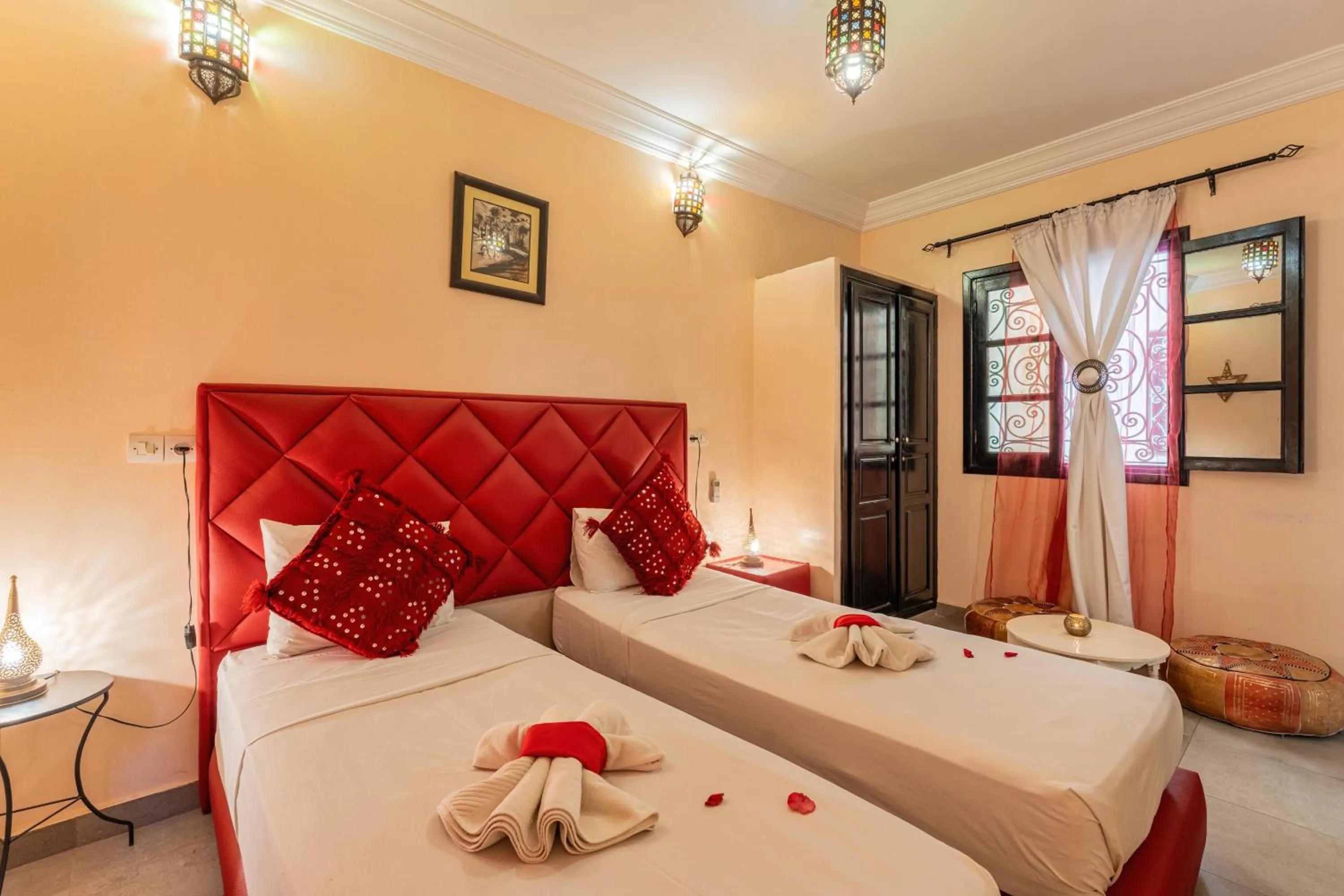 Bedroom, Bed in Riad Dar Benbrahim