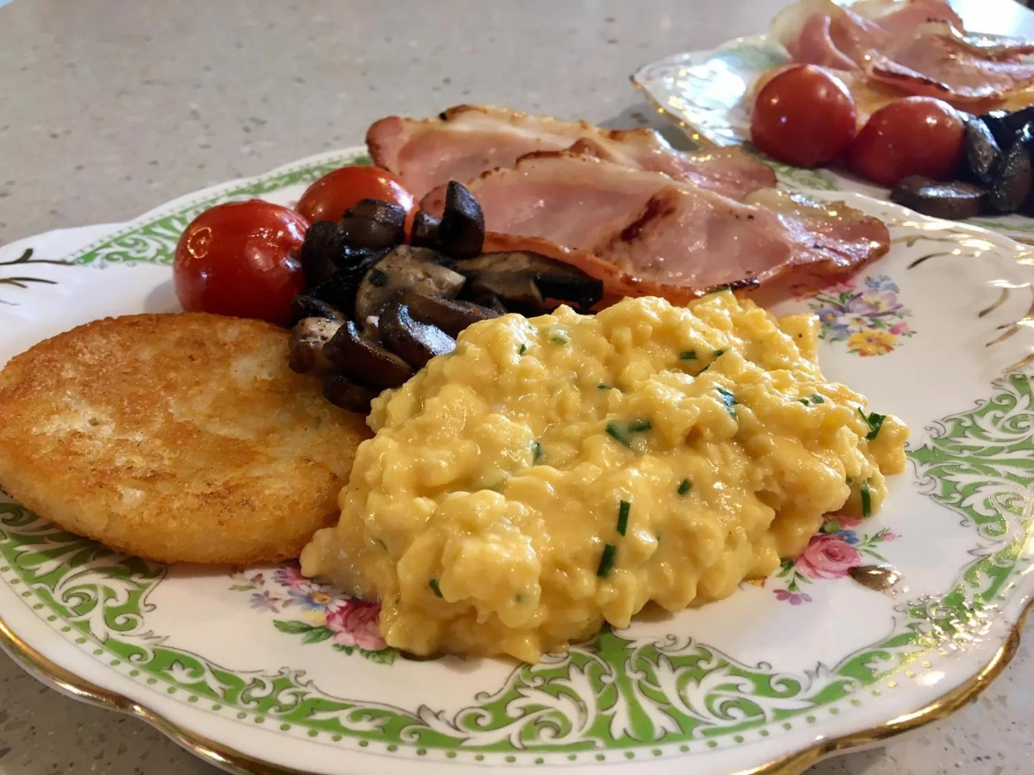 English/Irish breakfast in Ah House City B&B Nelson