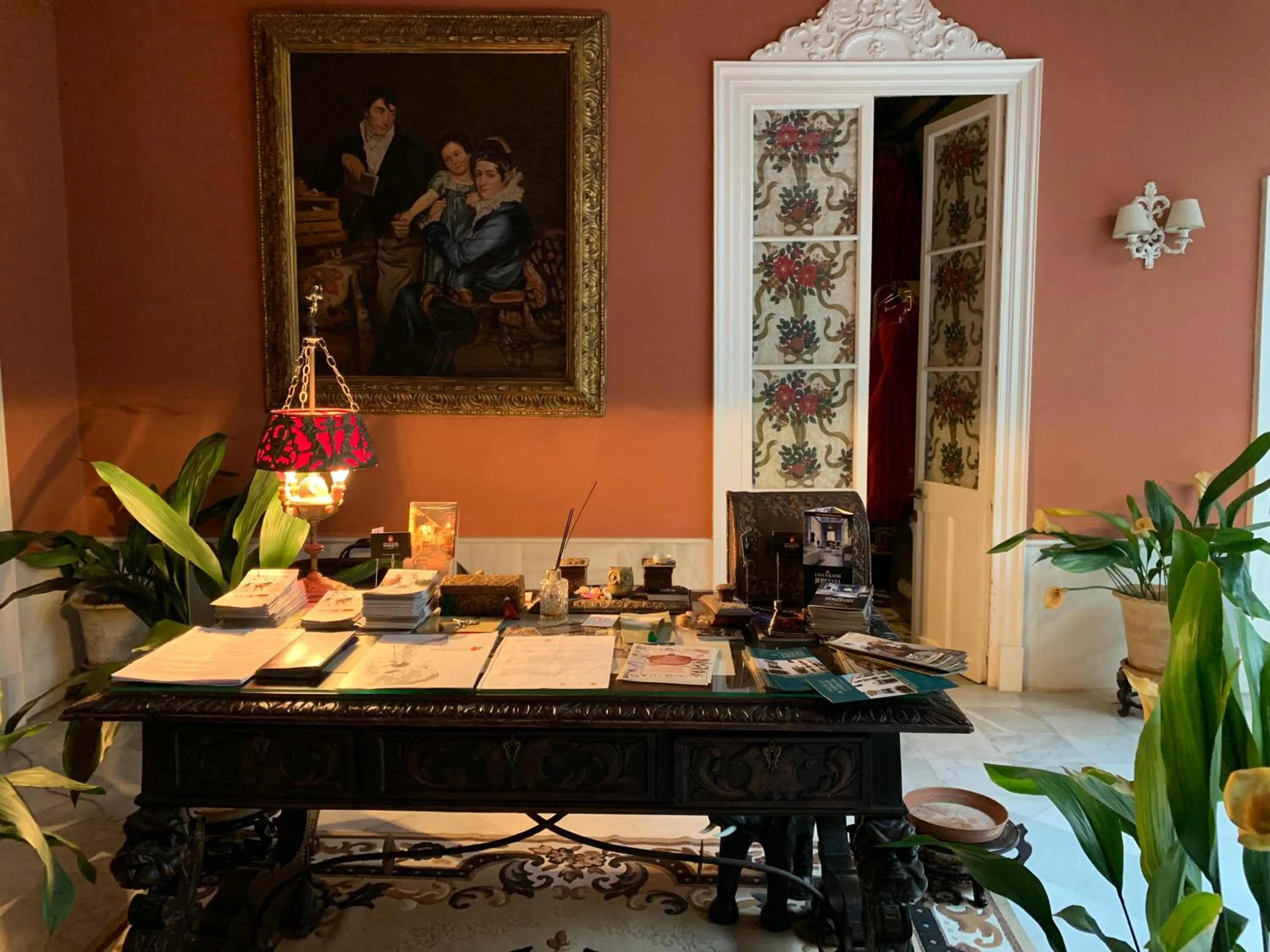 Lobby or reception in Casa Palacio Jerezana