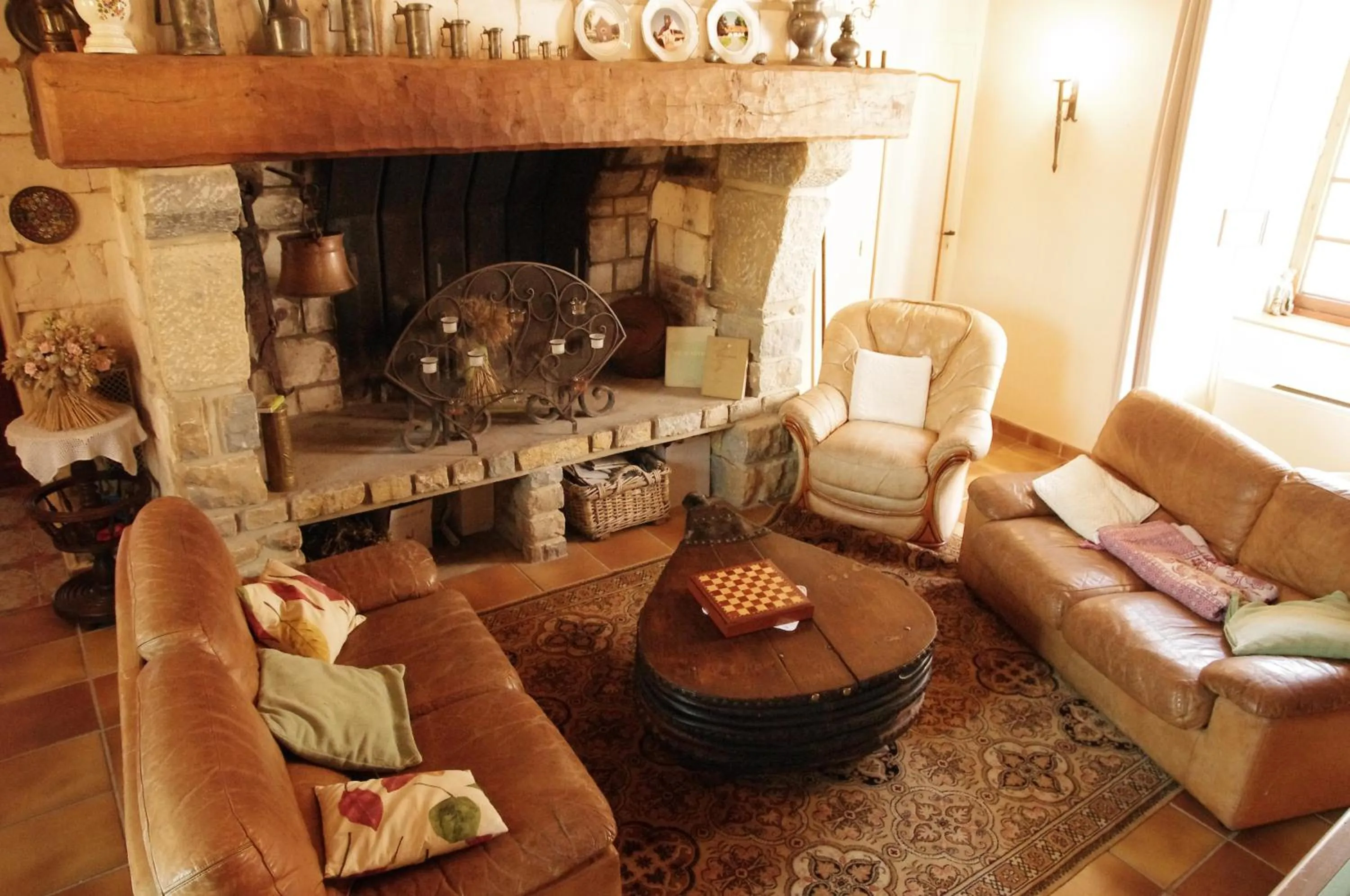 Living room in La Commanderie