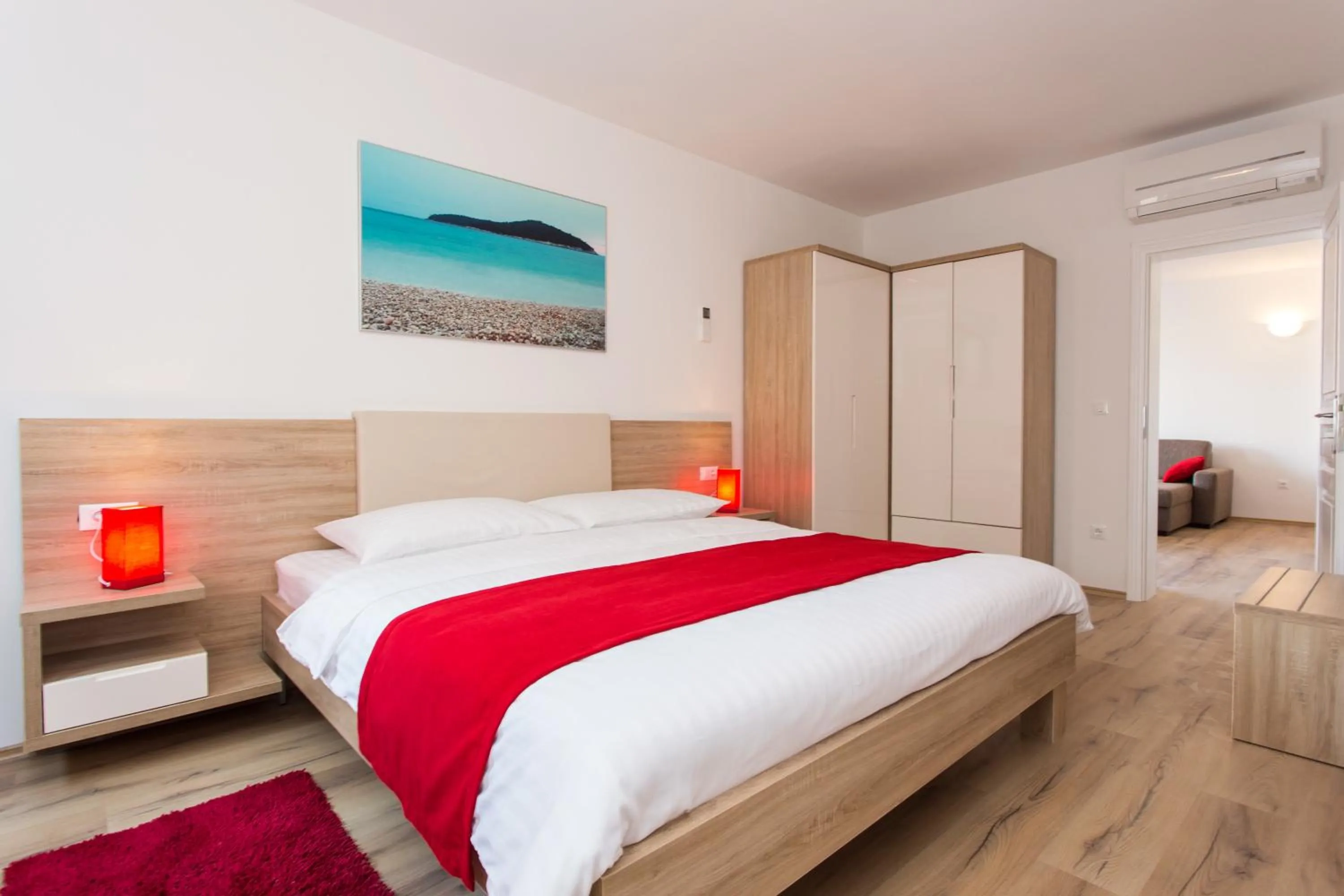 Bedroom, Bed in Apartments Villa Ankora