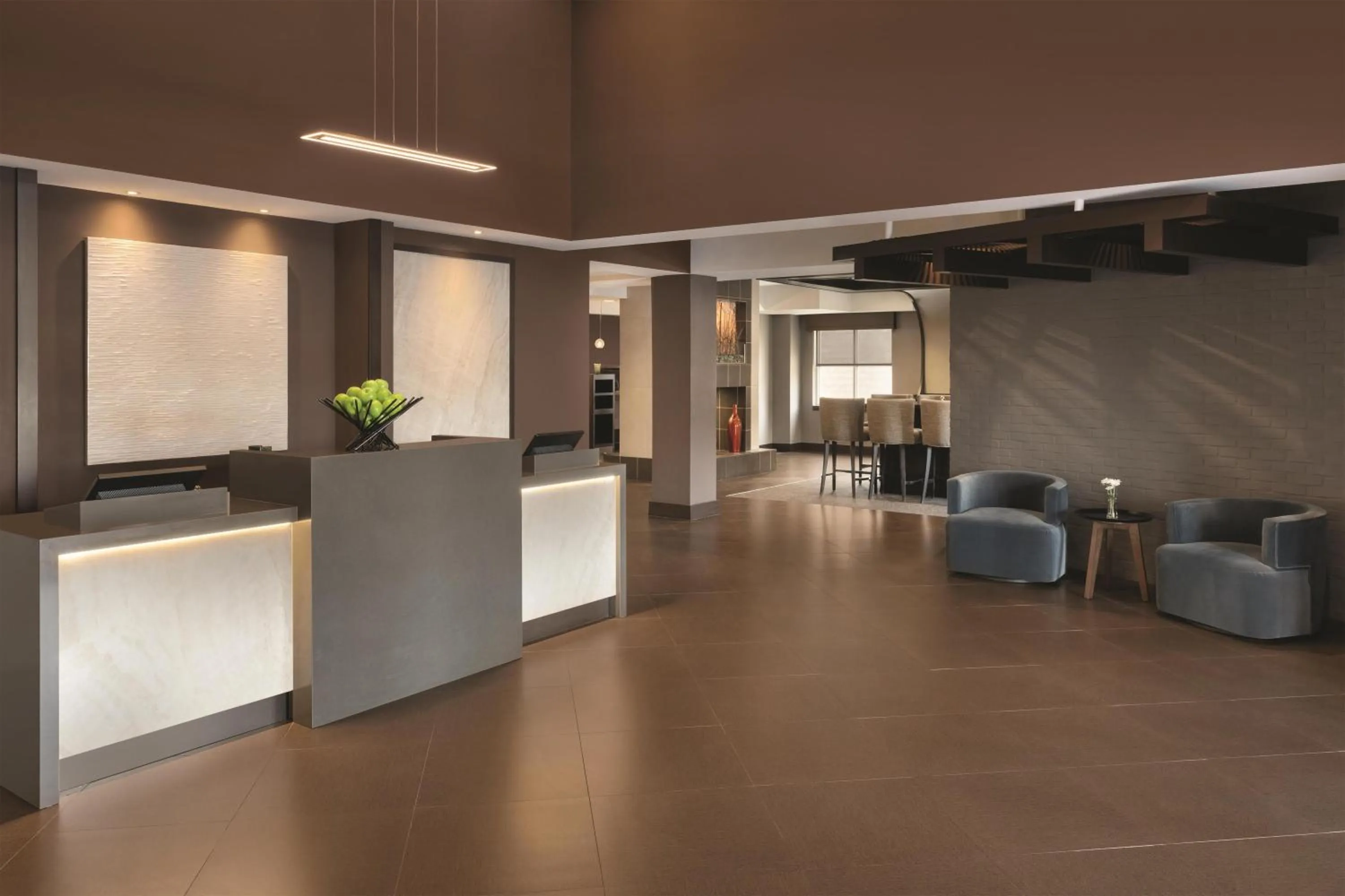 Lobby or reception in Hyatt Place Philadelphia/ King of Prussia