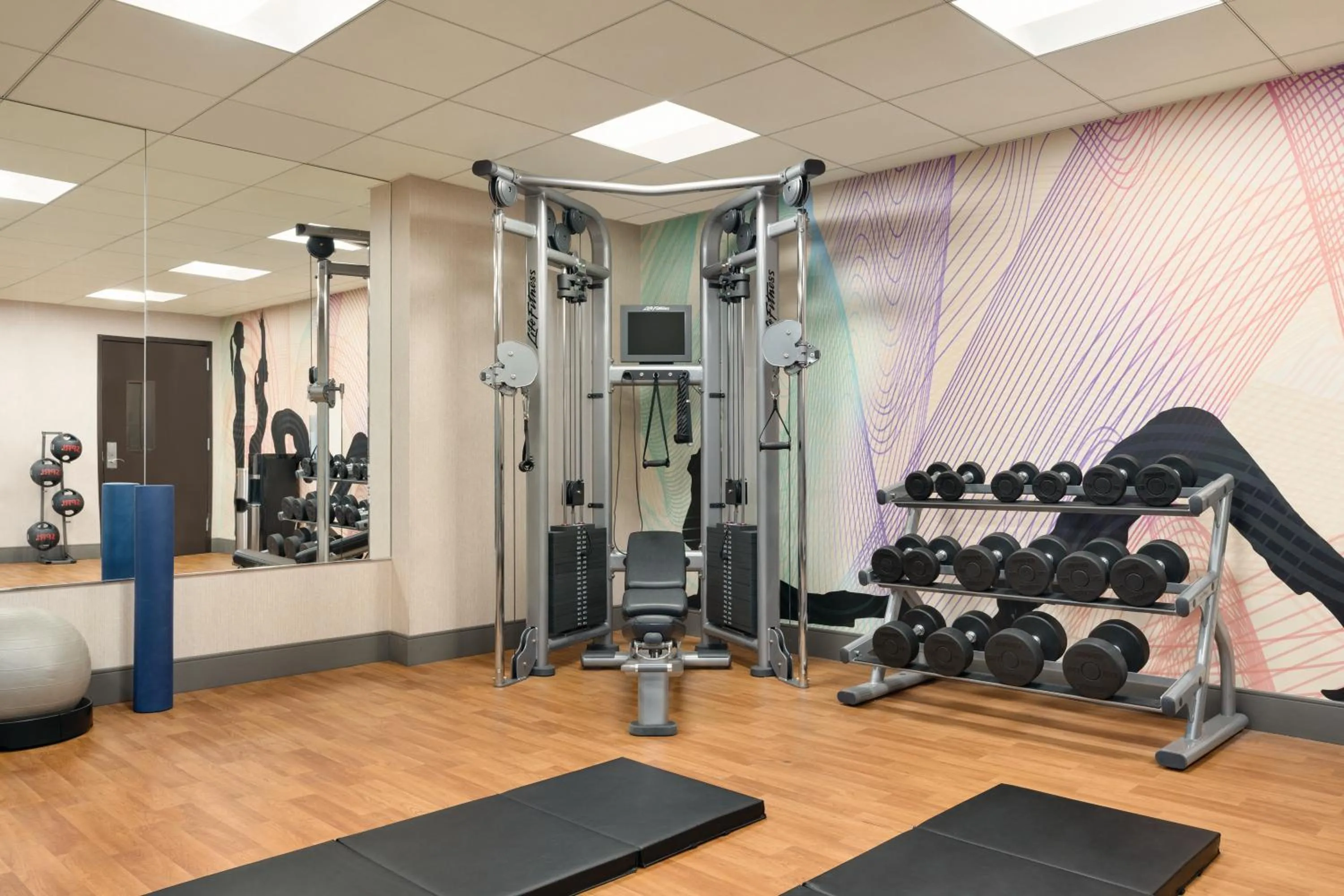 Fitness centre/facilities in Hyatt Place Philadelphia/ King of Prussia