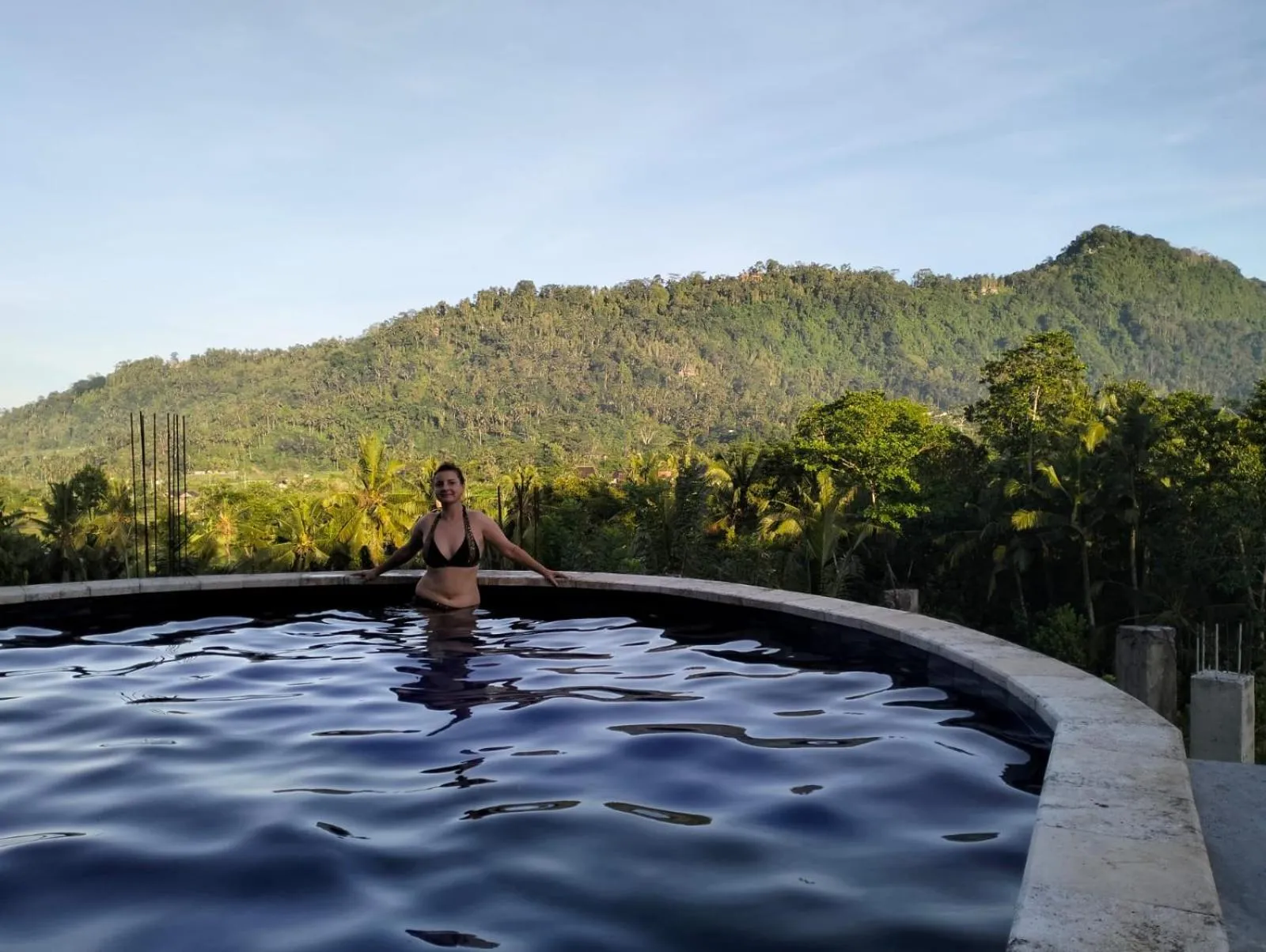 Swimming pool in Beji Ayu Villas Sidemen